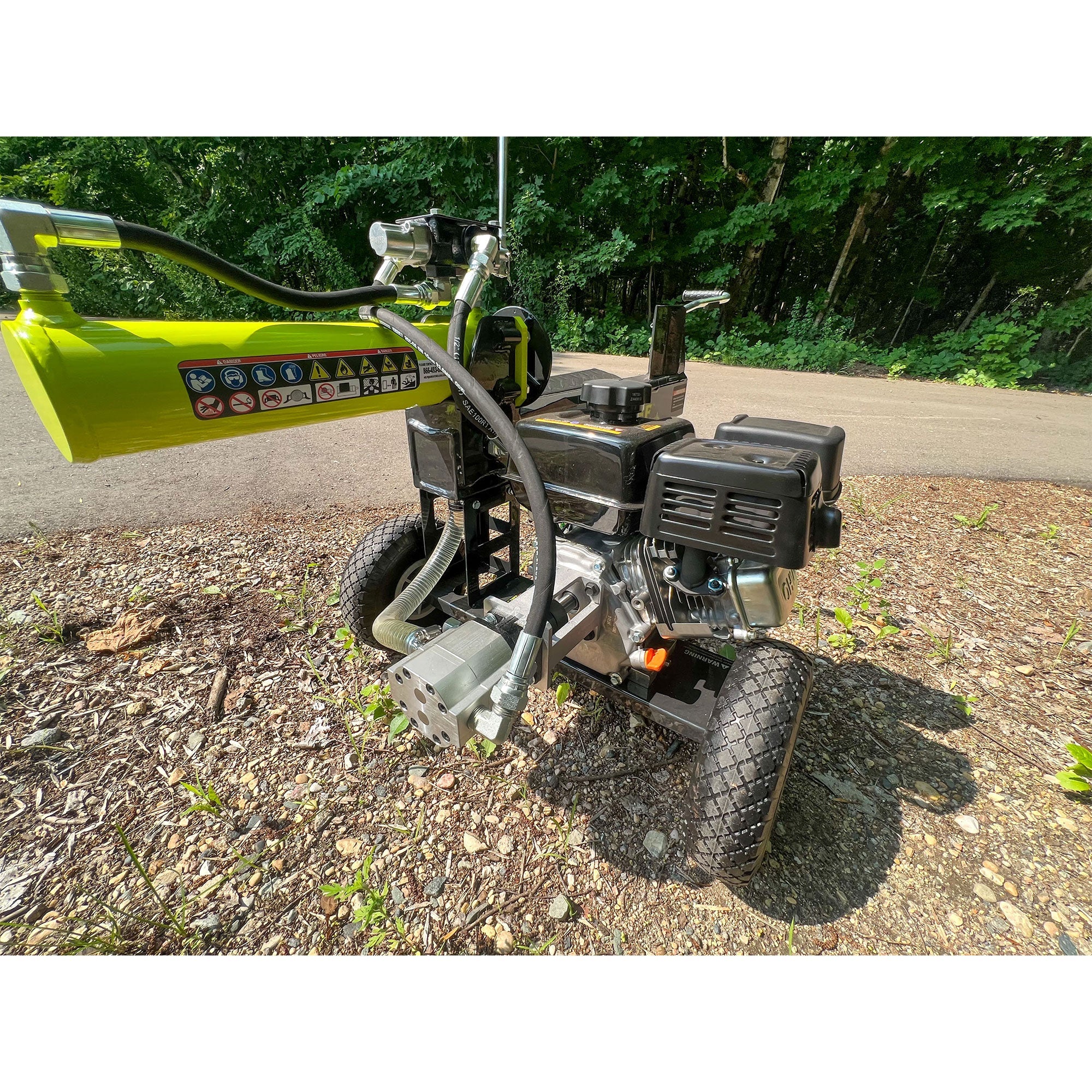 Timber Tuff Gas Powered 20 Ton Log Splitter, Machine for Cutting Firewood, 7 HP - Image 10