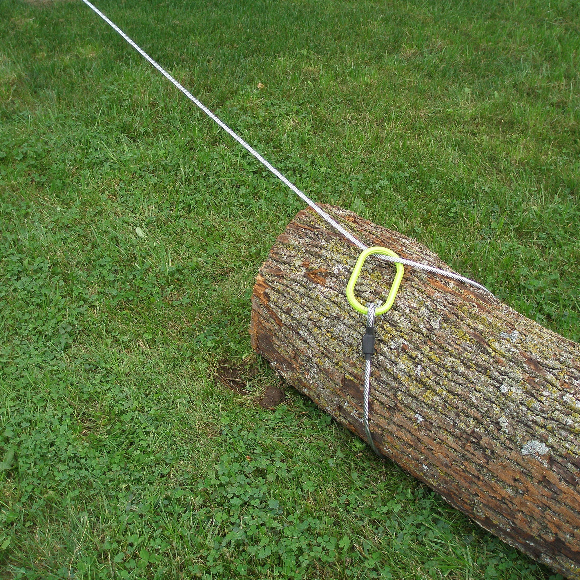 Timber Tuff TMW-48 15 Foot ATV UTV Log Choker Cable with Tow Rings & Probe Stake - Image 7