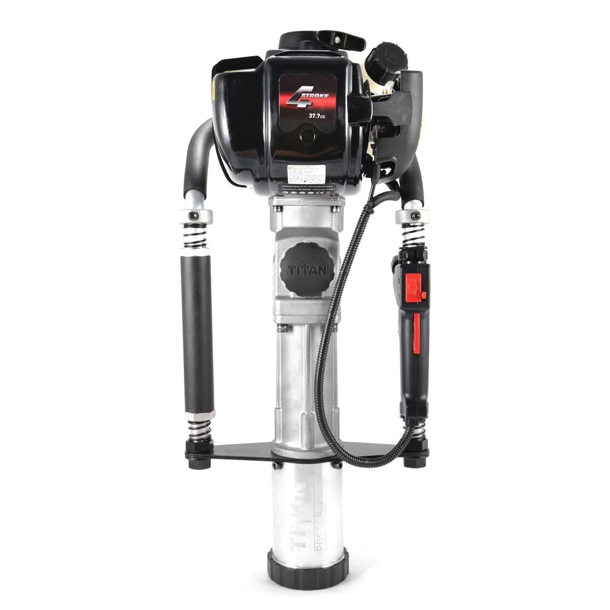 Titan PGD2875 3.25 In Barrel 1.3 HP Gas Powered Fence Post Driver Pole Pounder - Image 4