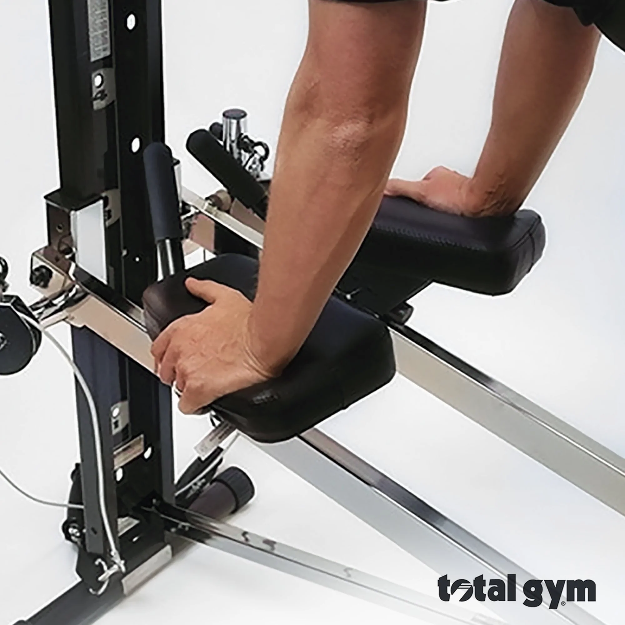 Total Gym Attachable Ab Crunch Accessory and DVD for Home Gym Workout Machines - Image 5