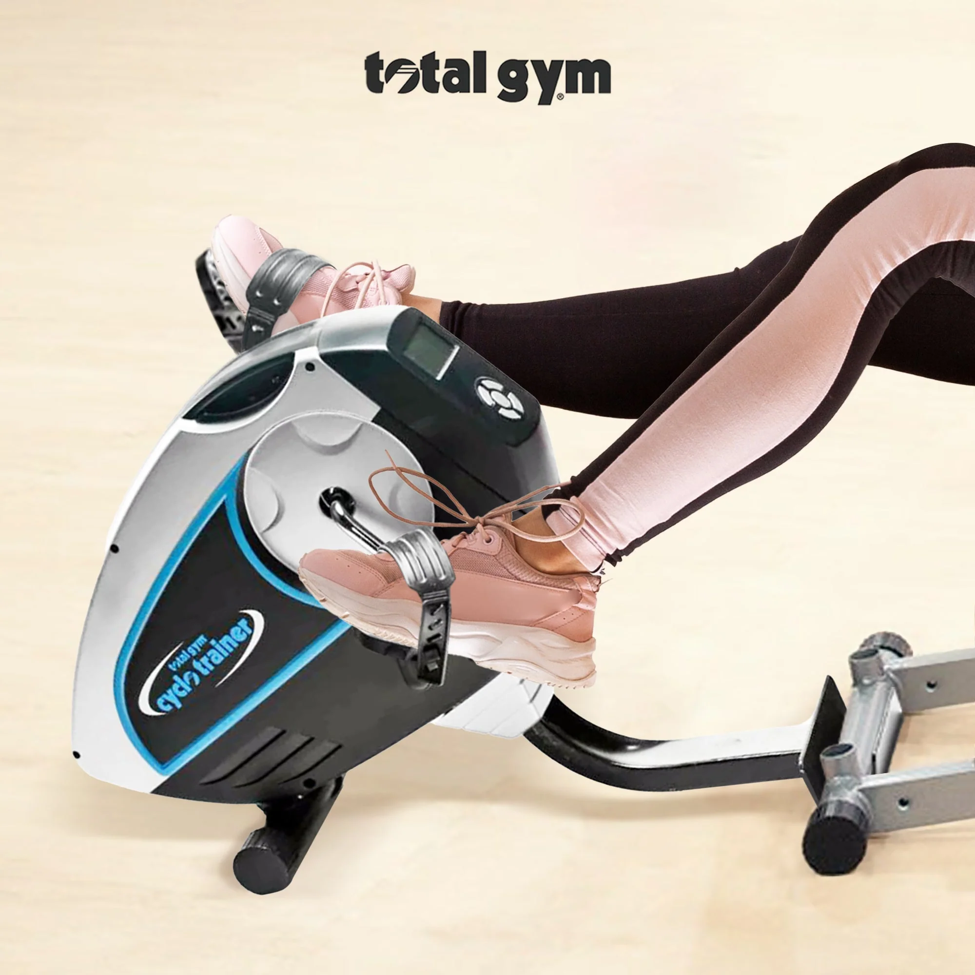 Total Gym Attachable Cyclo Trainer w/ Digital Monitor for Home Workout Machines - Image 4
