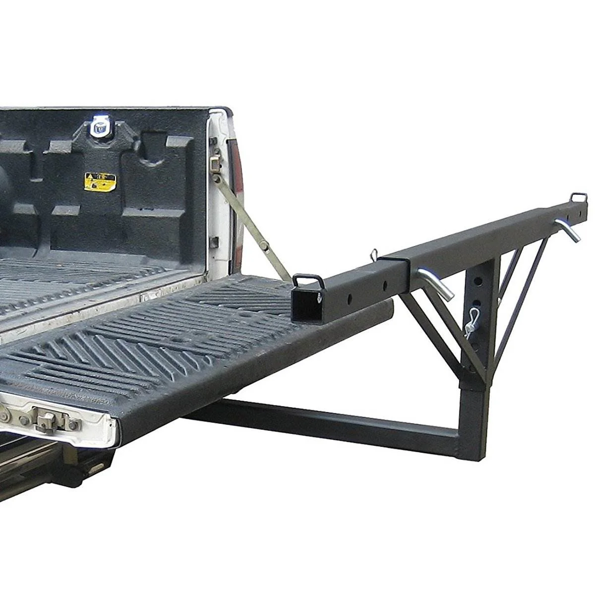 Tow Tuff Adjustable Steel Truck Bed Extender for Class III & Class IV Receivers - Image 8
