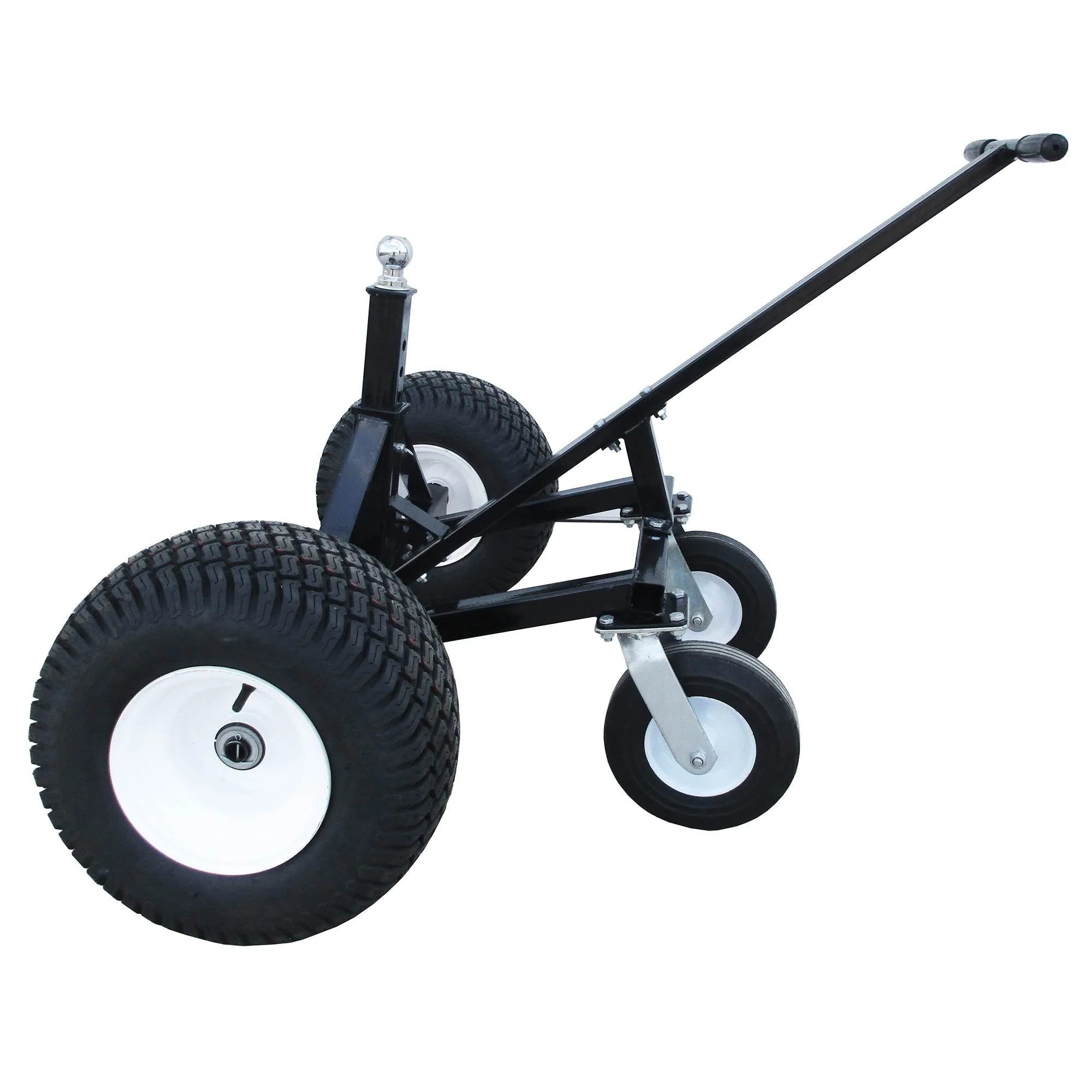 Tow Tuff TMD-15002C Adjustable Steel 1500 lb Heavy Duty Trailer Dolly w/ Caster - Image 10