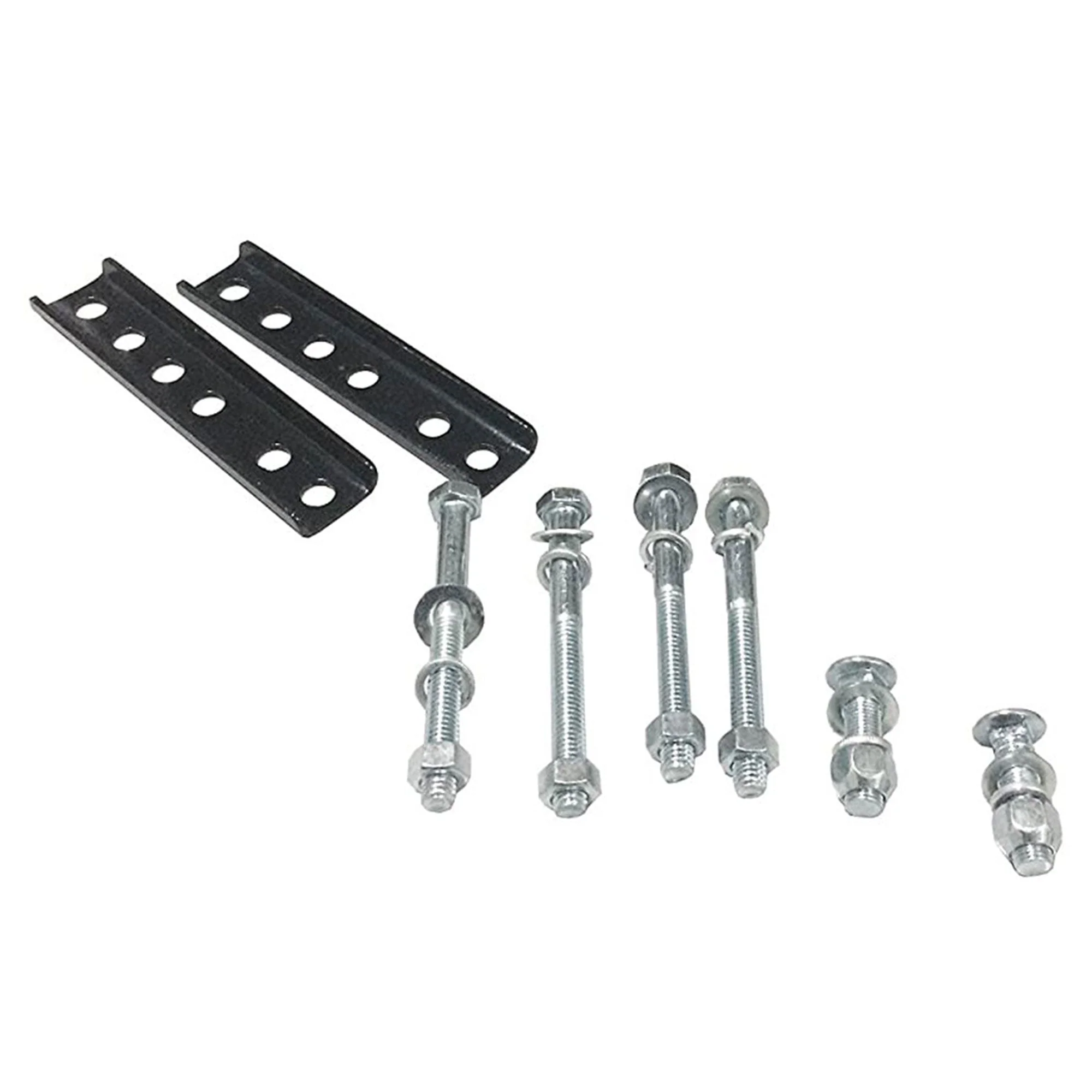 Tow Tuff TTF-08HD Heavy Duty Steel Universal Spare Trailer Tire Carrier, Black - Image 9