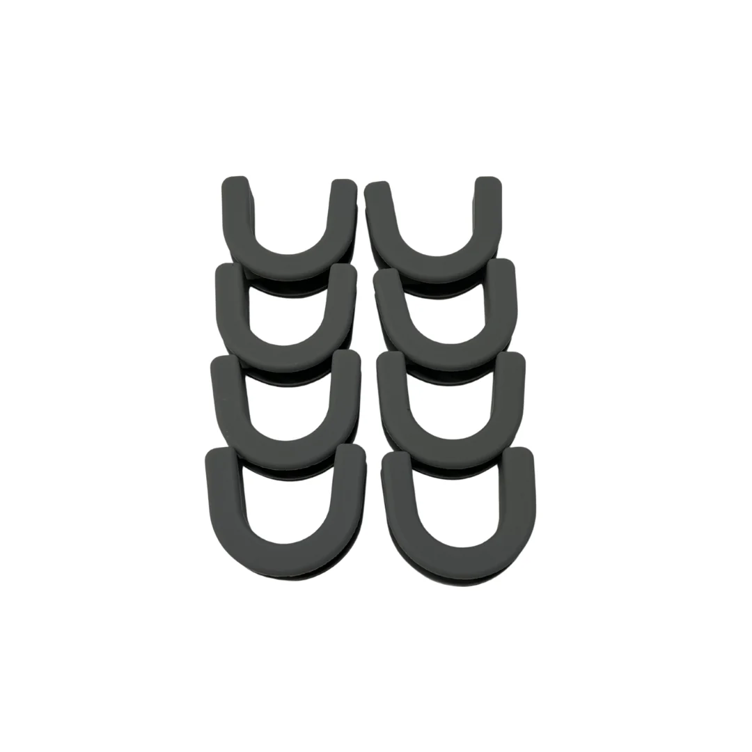 TRAPSKI Non-Skid Rubber Slot Inserts for Ski & Snowboard Racks – Gray 4-12 Packs - Image 14