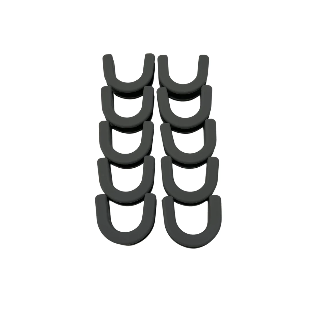 TRAPSKI Non-Skid Rubber Slot Inserts for Ski & Snowboard Racks – Gray 4-12 Packs - Image 15