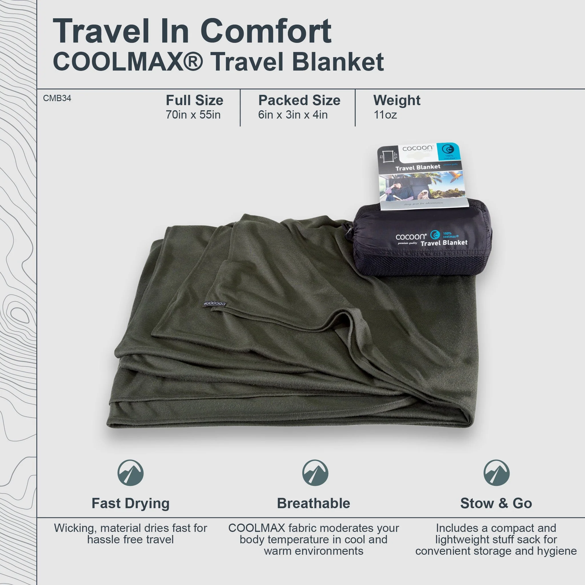 Travel Blanket COOLMAX® - Image 3