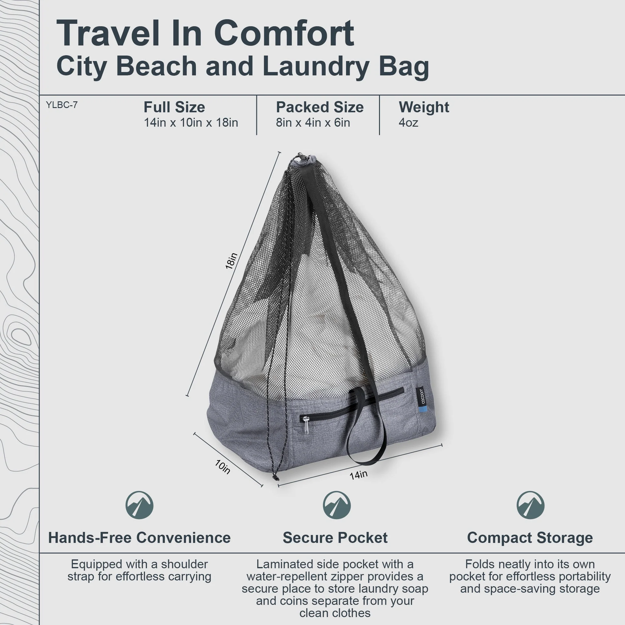 Traveler & City Laundry Bag - Image 7