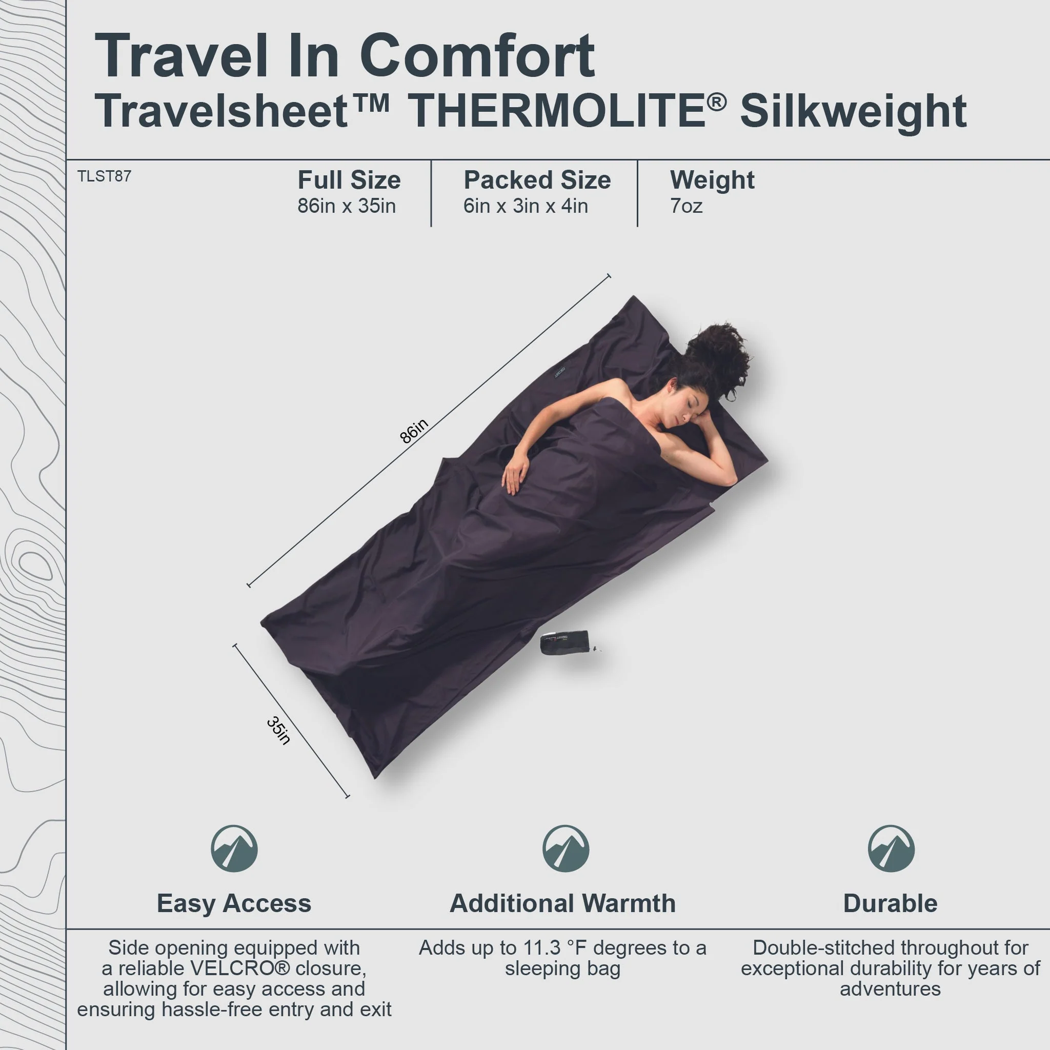 Travelsheet™ Thermolite® Silkweight - Image 3
