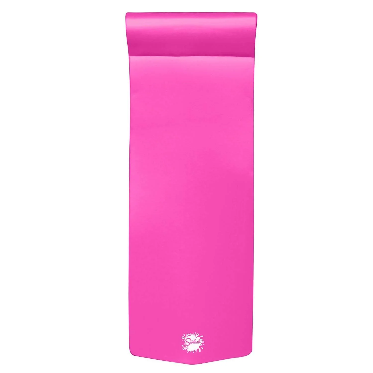 TRC Recreation Splash 70" Foam Lounger Pool Raft, Flamingo Pink with Blue Float - Image 2
