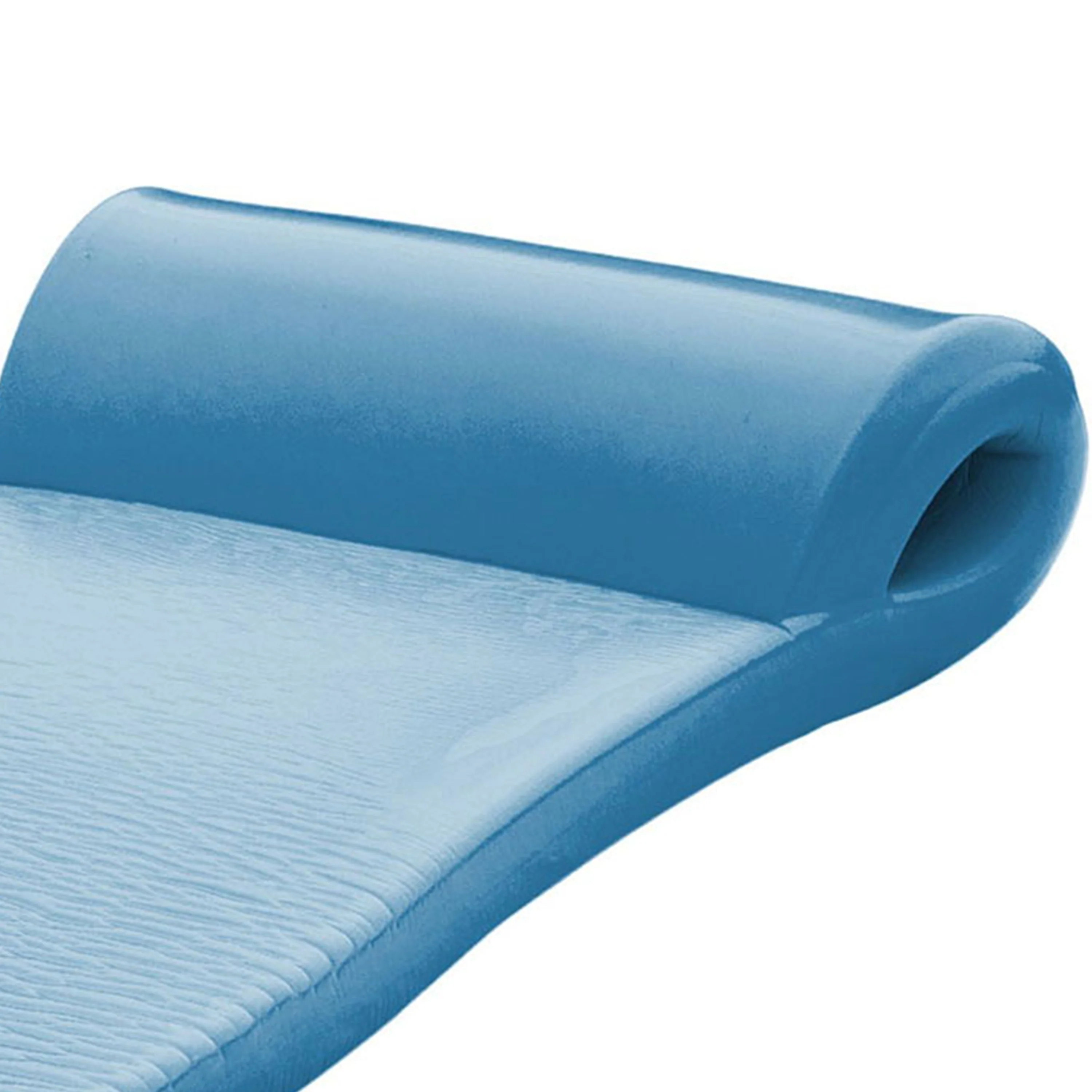 TRC Recreation Ultra Sunsation 2.5 Inch Thick Foam Pool Float Mat, Metallic Blue - Image 8