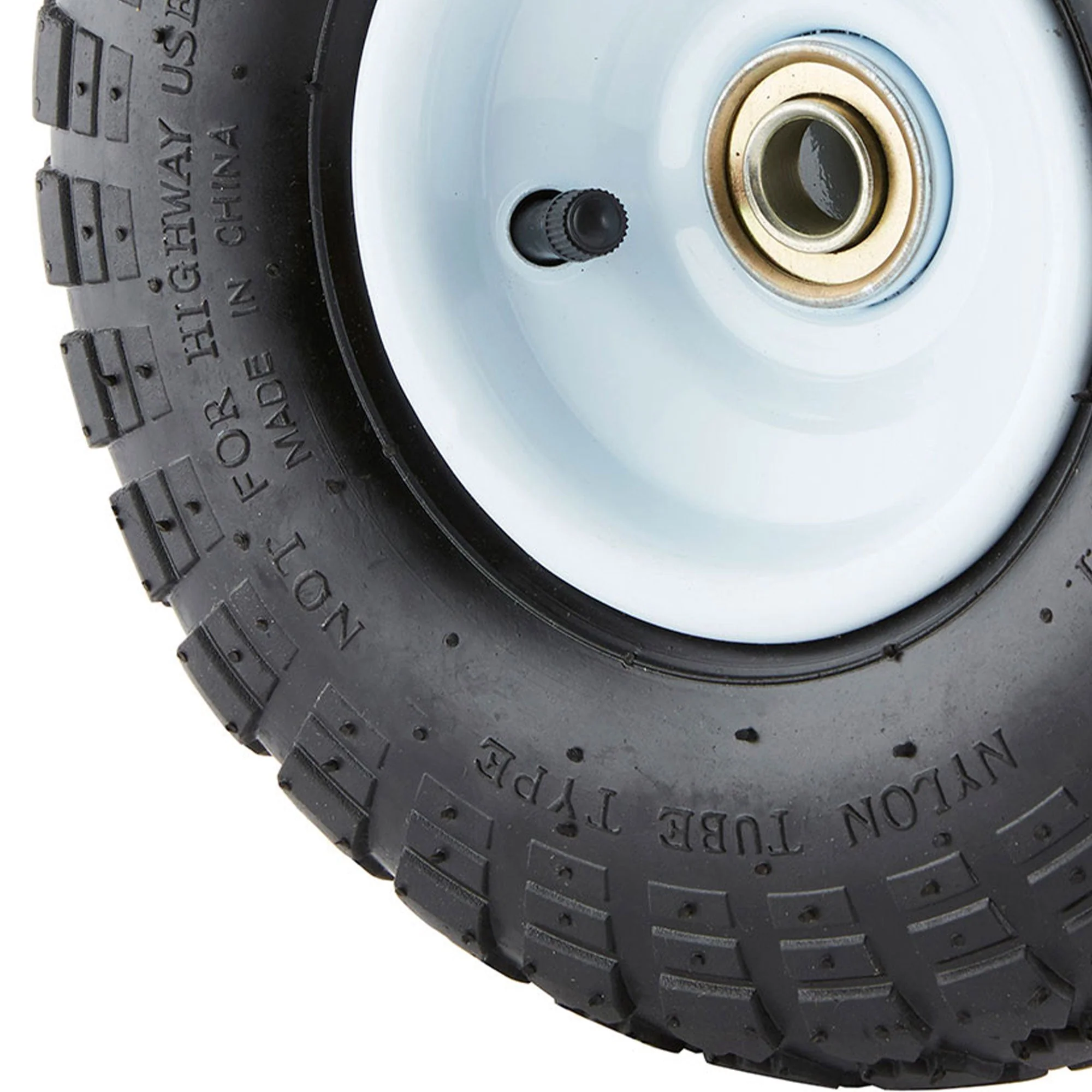 Tricam Farm & Ranch 10" Pneumatic Single Replacement Utility Cart Tire (2 Pack) - Image 4