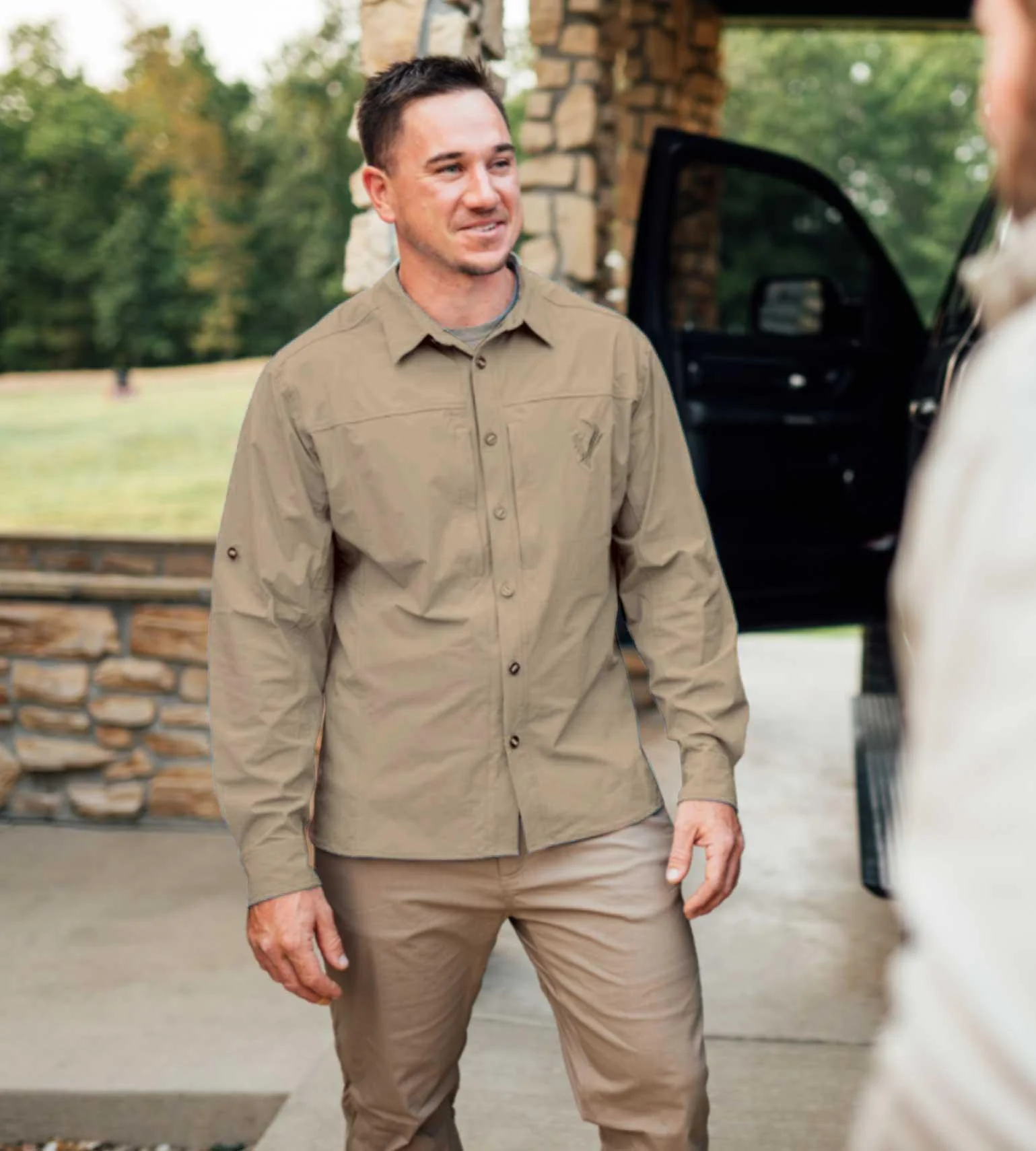 Trophy Tee - Khaki - Image 2
