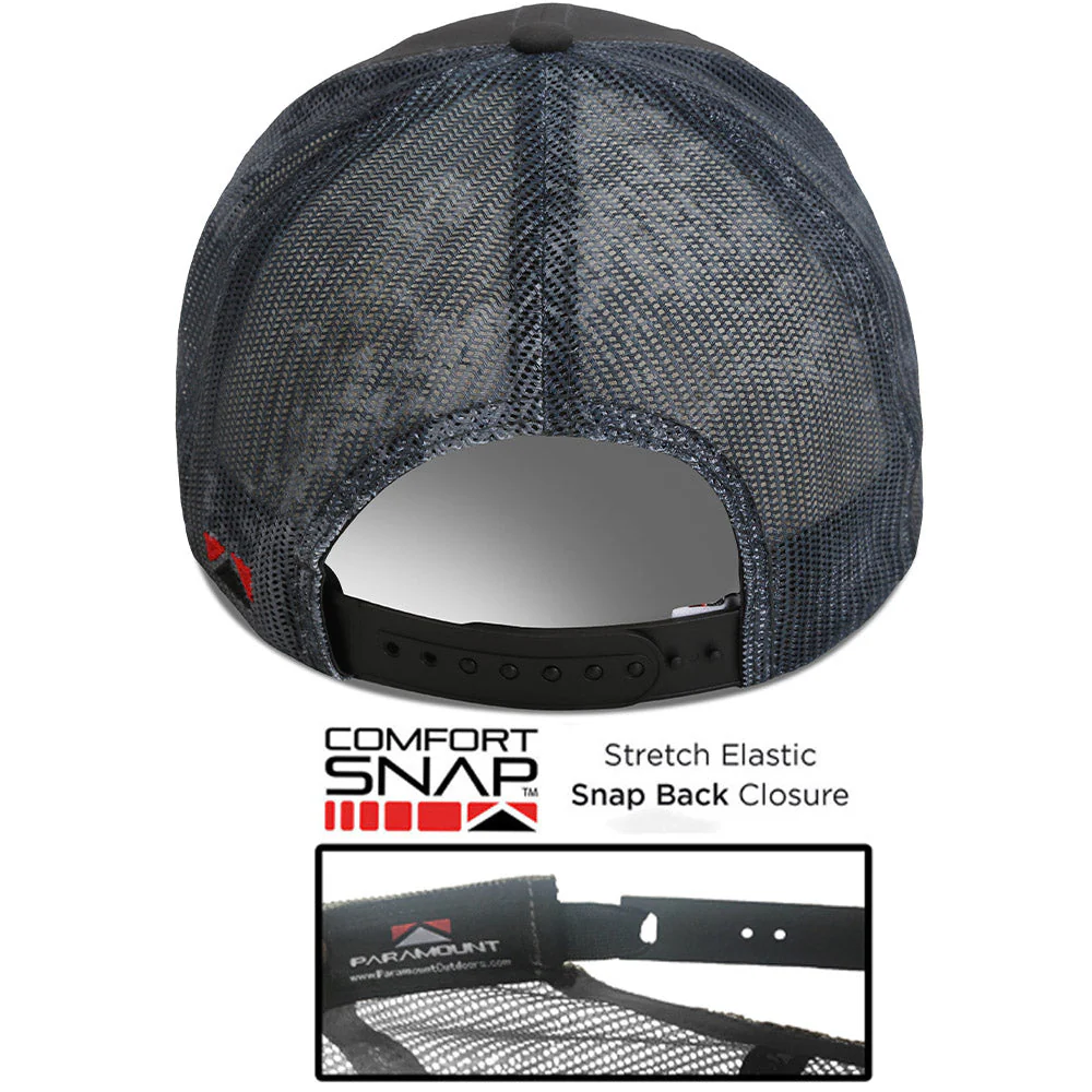 Trout Tongue Fly Fishing Hat Patch Mesh Back Rope Cap - Image 4
