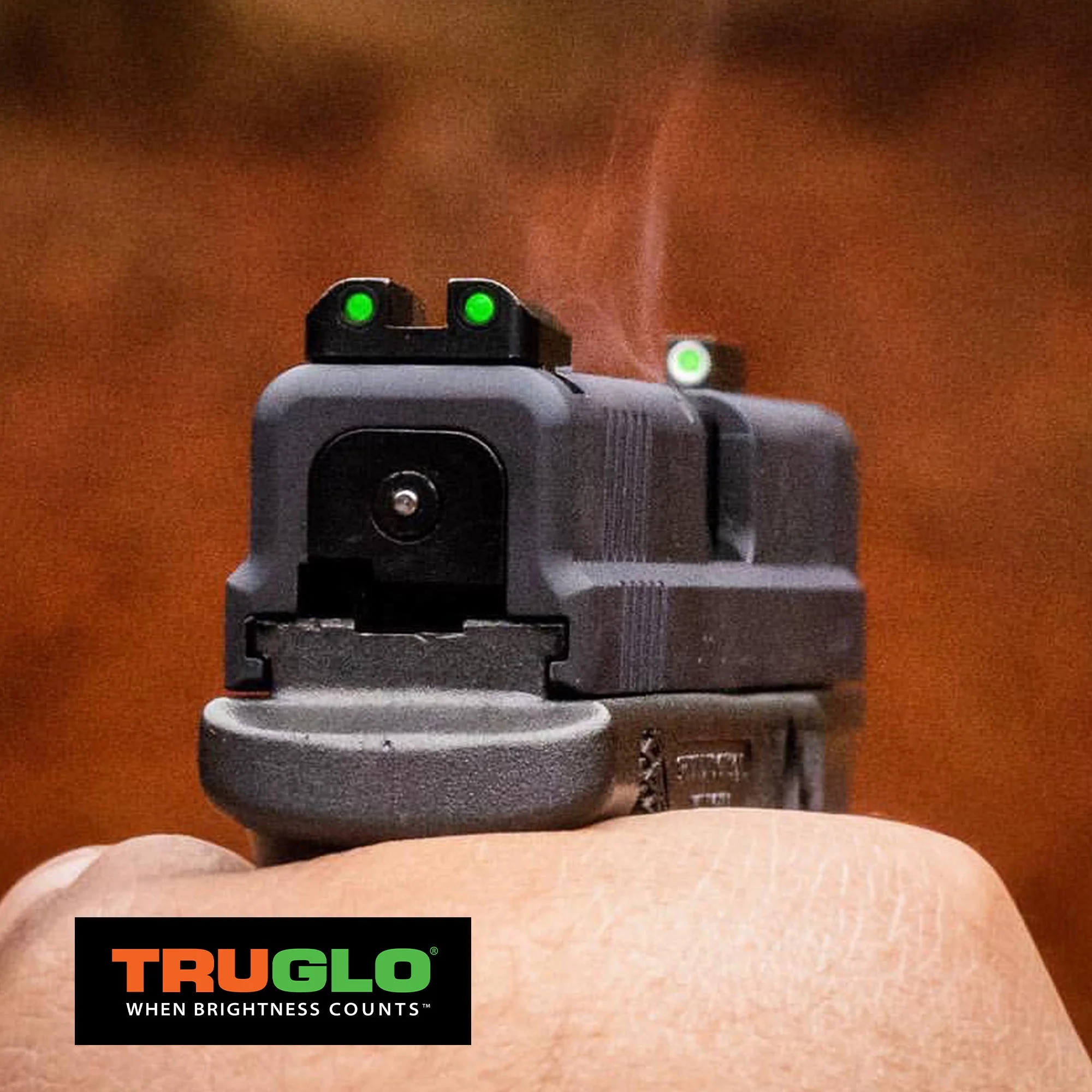 TruGlo TFK Fiber Optic Tritium Handgun Glock Pistol Sight Accessories, 42/43 - Image 4