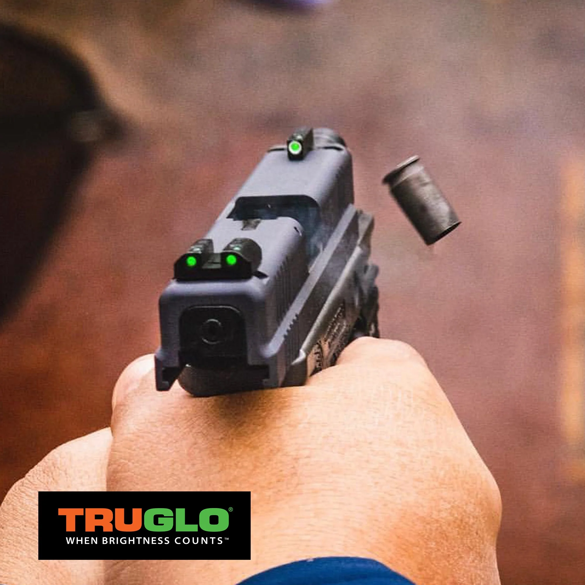TruGlo TFK Fiber Optic Tritium Handgun Glock Pistol Sight Accessories, 42/43 - Image 5