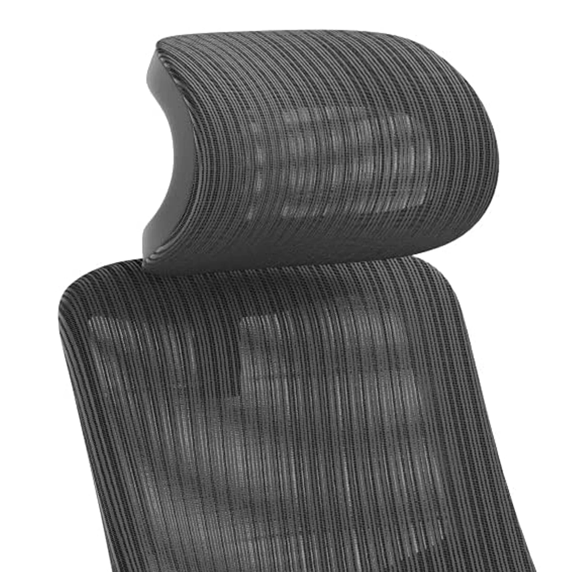 Truweo Adjustable Ergonomic Office Chair w/ Swivel Rollerblade Wheels, Black - Image 4