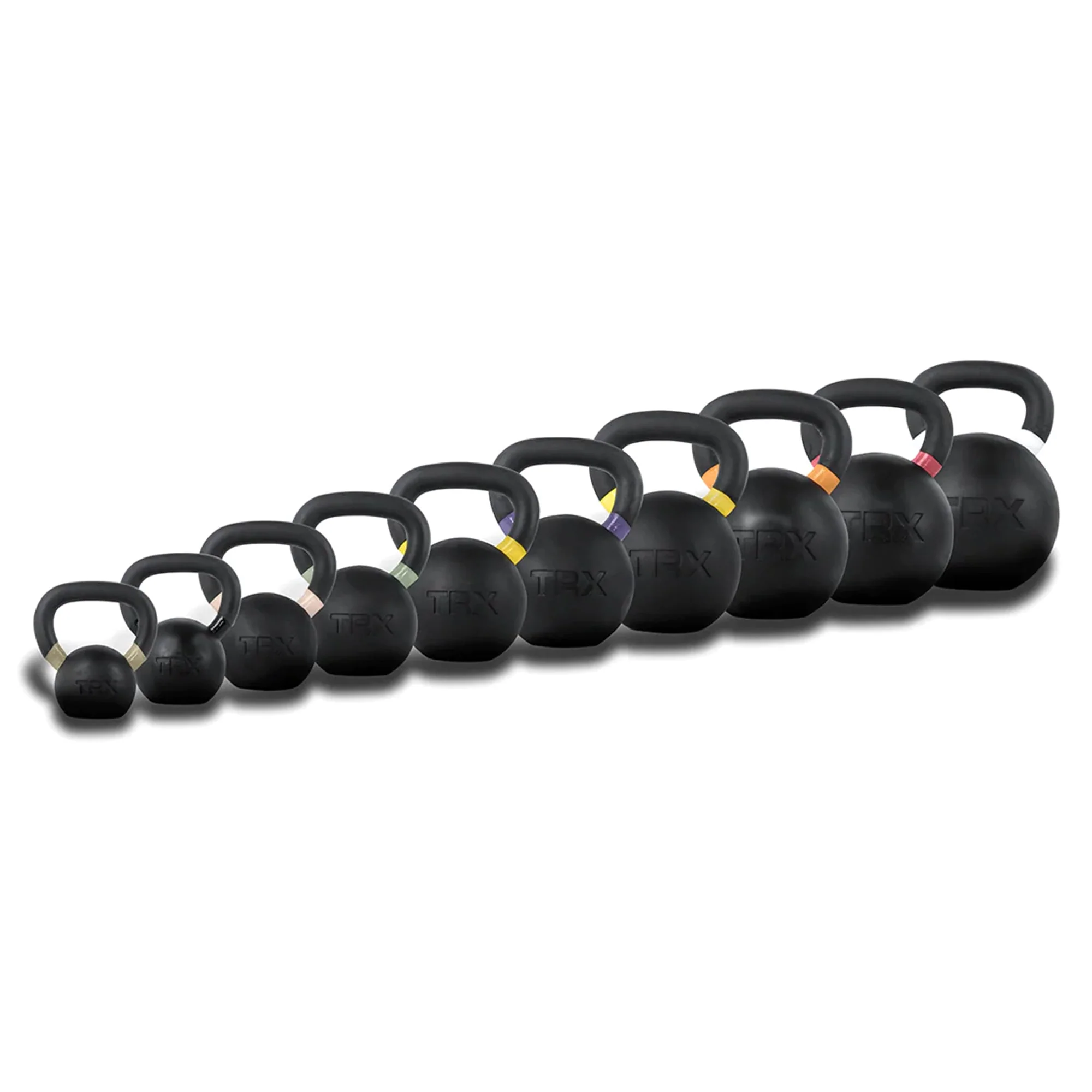 TRX Rubber Coated Kettlebell for Weight & Strength Training, 61.7 Pounds (28 kg) - Image 4