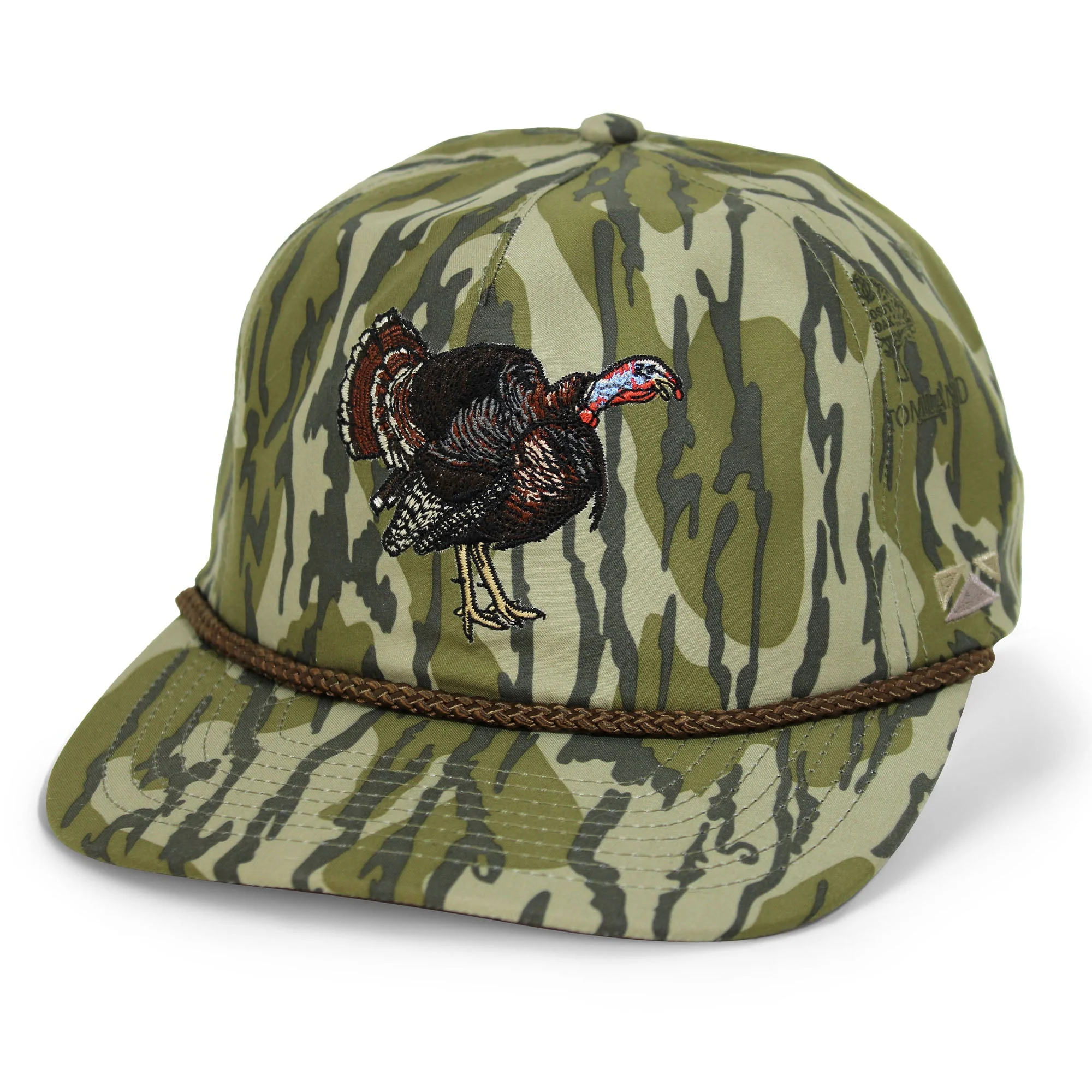 Turkey Gobbler Trucker Hat on Original Bottomland - Image 6