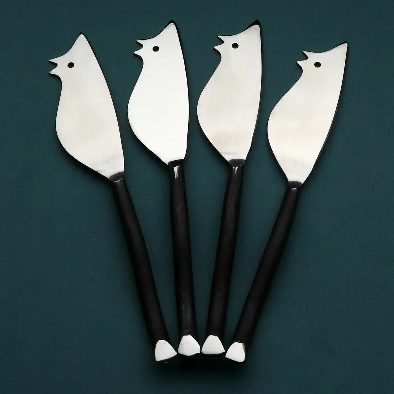 Twig Ratoncito Cheese Spreader/Knife 4 Pc. Set - Image 3