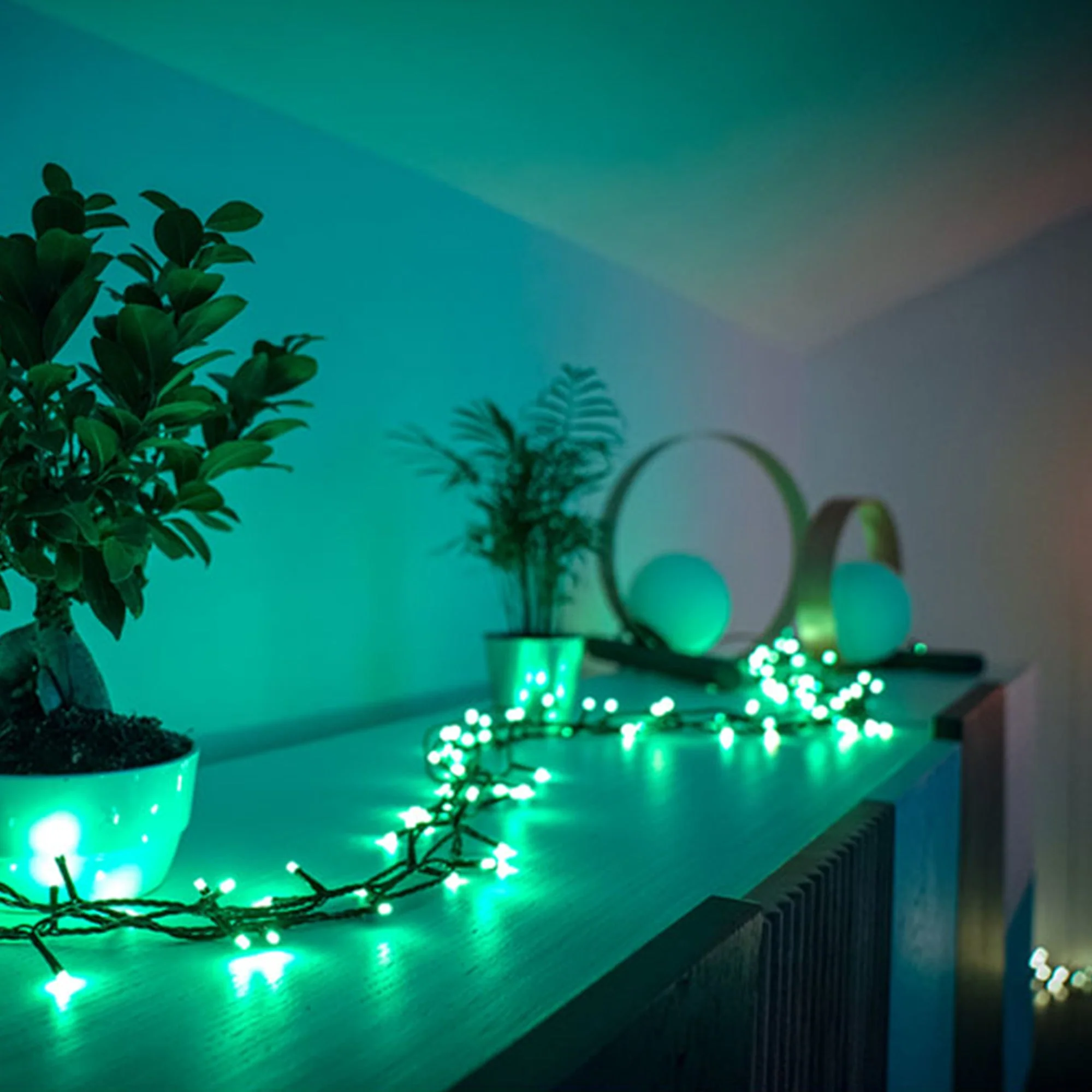Twinkly Strings App-Controlled Smart LED Christmas Lights 400 Multicolor 105-Ft - Image 9