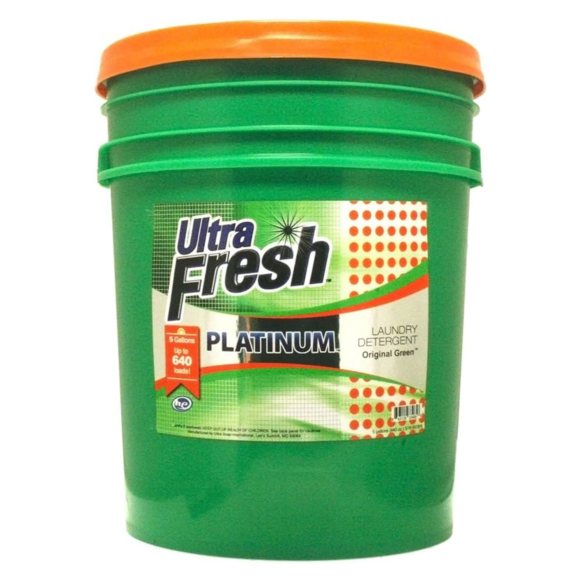Ultra Fresh 3X Platinum 5 Gallon Laundry Detergent, Up to 640 Loads (3 Pack) - Image 2