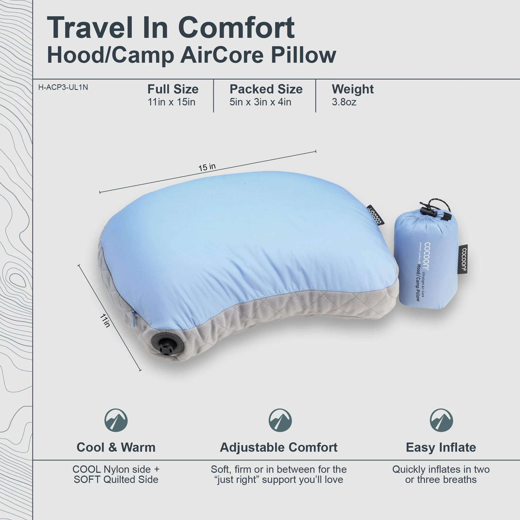 Ultralight AirCore Hood Pillow - Image 5