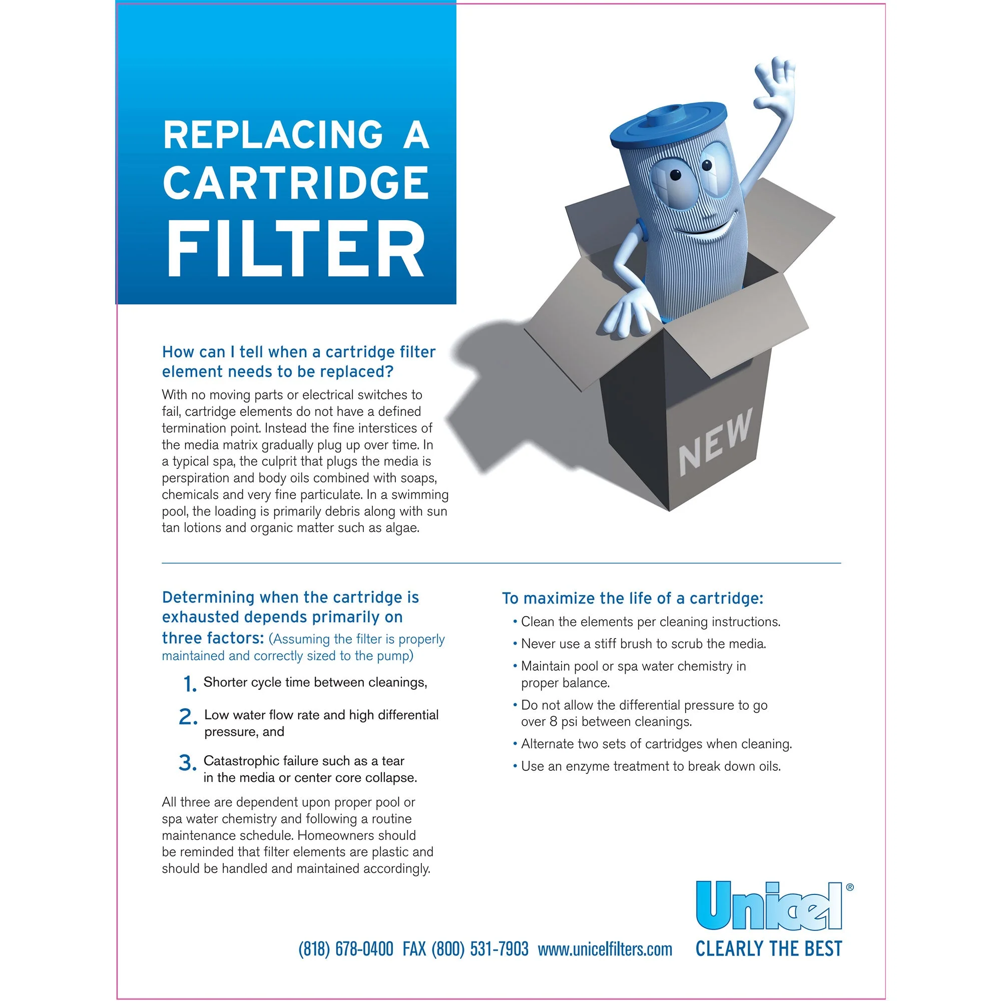 Unicel C-9410 Replacement 100 Sq Ft Swimming Pool Filter Cartridge, 155 Pleats - Image 9
