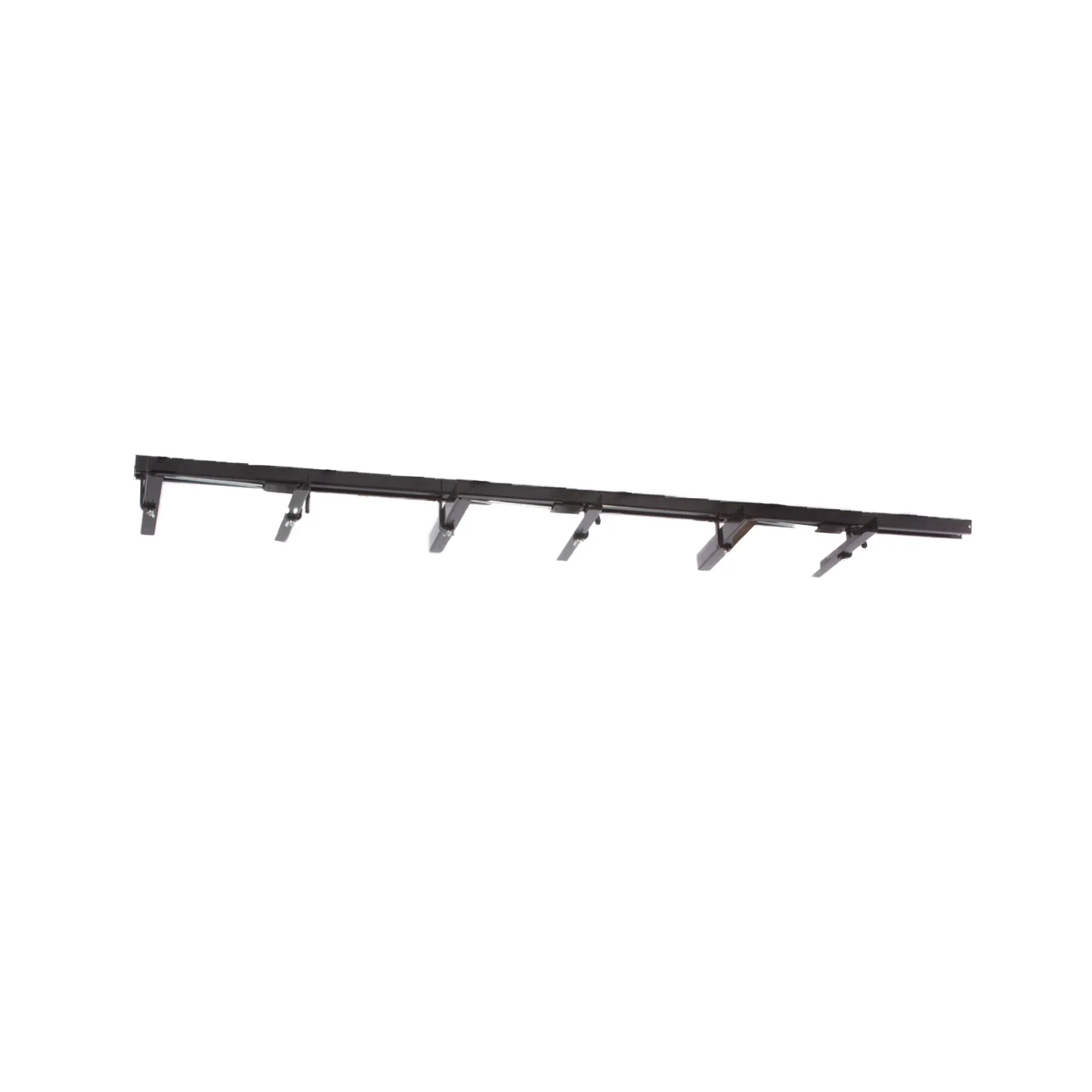 Up-Rite 10 Foot Adjustable Overhead Garage Ceiling Storage Tote Organizer Rack - Image 2