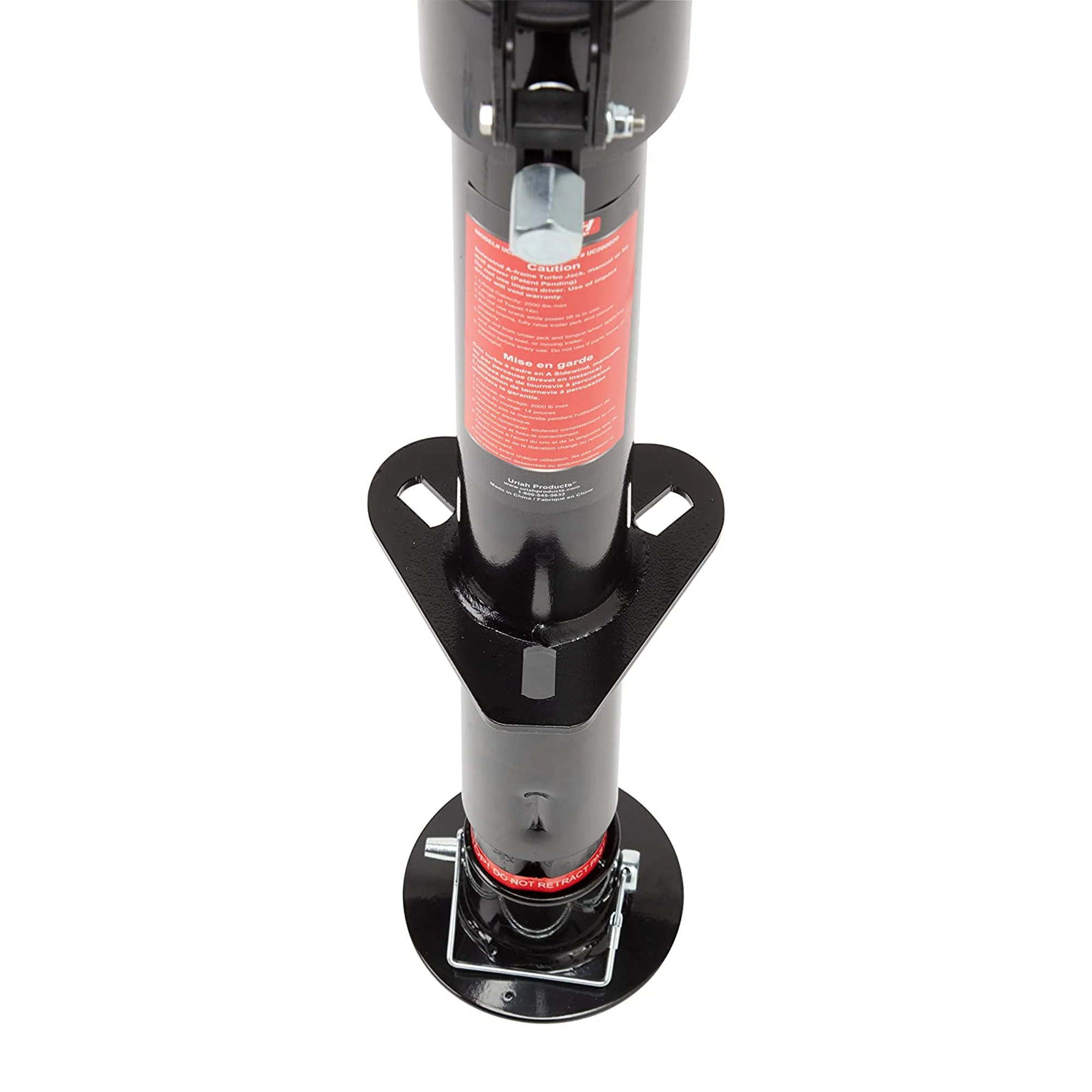 Uriah Products Sidewind A-Frame Turbo Trailer Jack with 2000 Pound Lift Capacity - Image 6