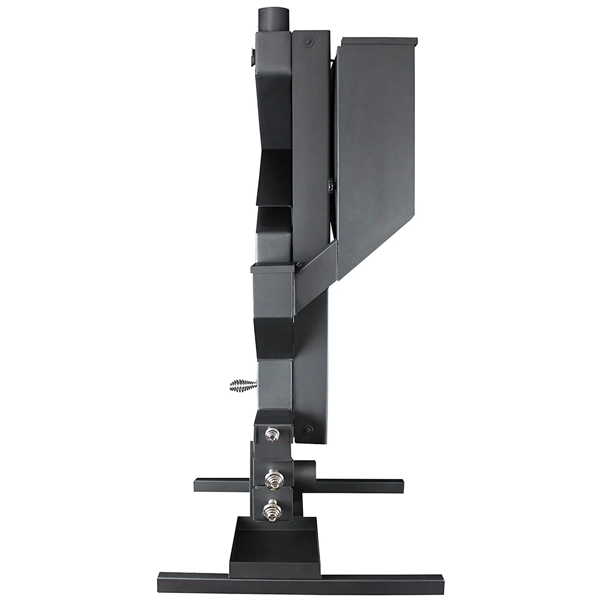 US Stove 60 Pound Wiseway Hopper Alloy Steel Non Electric Pellet Stove, Black - Image 5