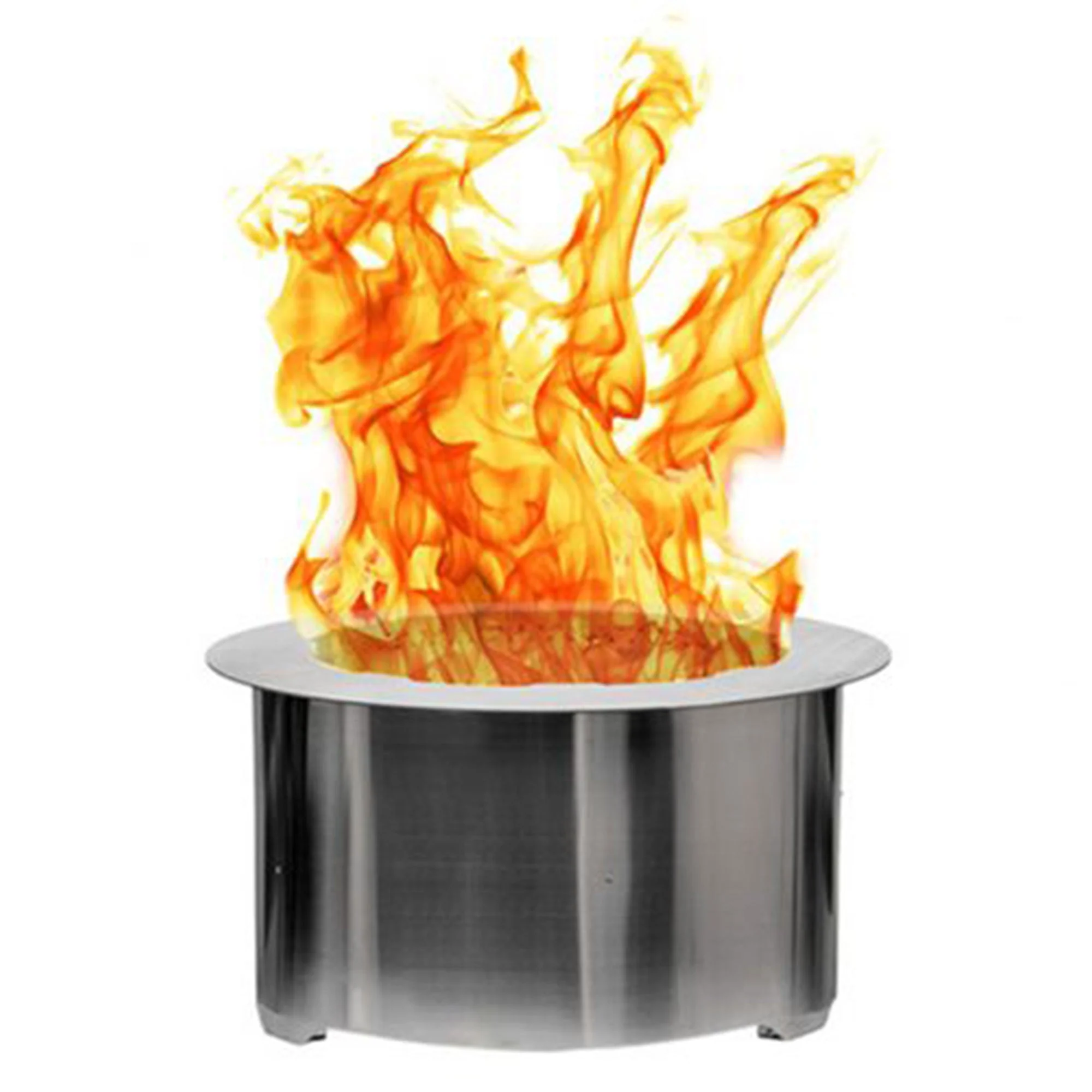 US Stove Company 31" Smokeless Stainless Steel Wood Burning Portable Fire Pit - Image 8