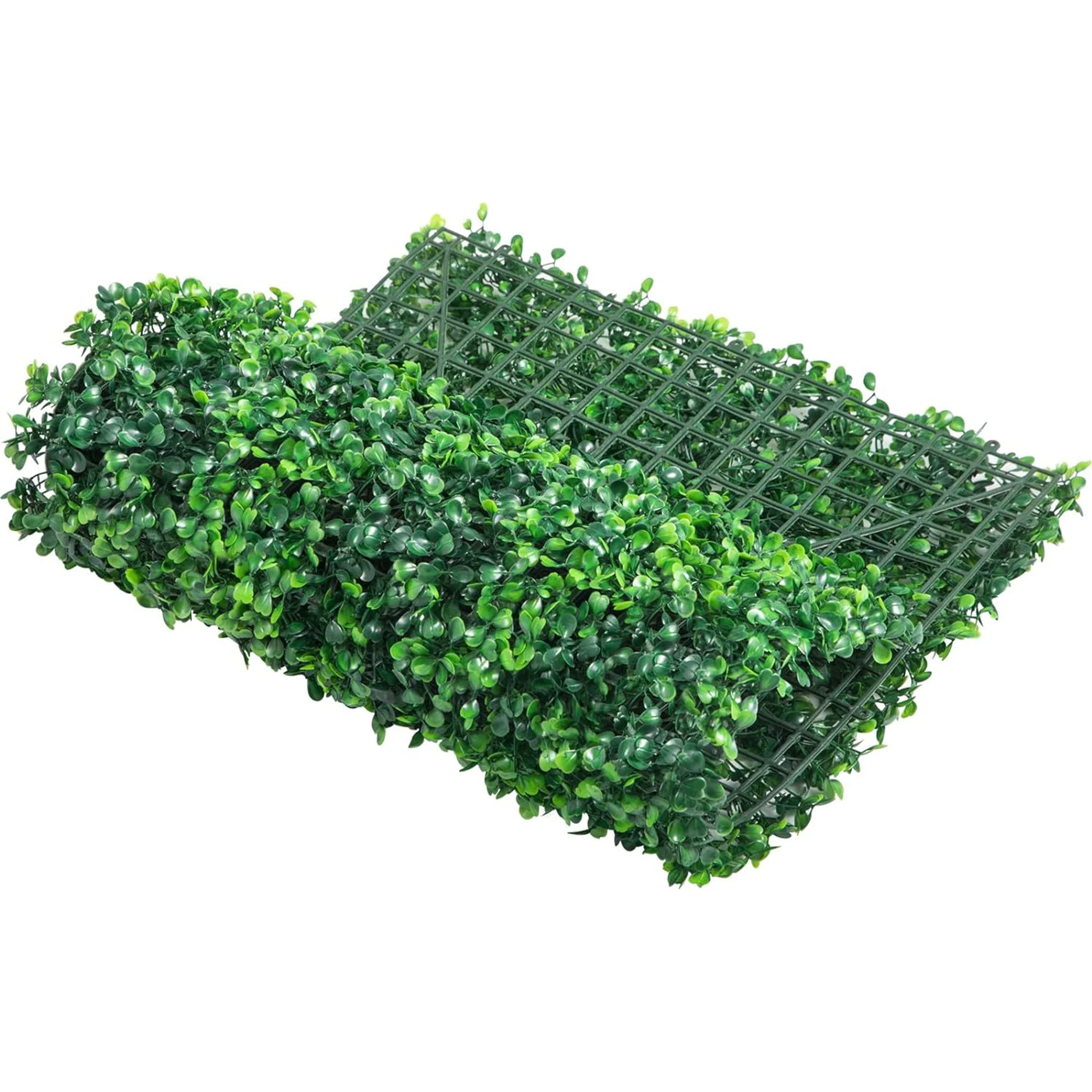 VEVOR 24 Piece 24"x16" Artificial Boxwood Panels for Indoor & Outdoor Use, Green - Image 9