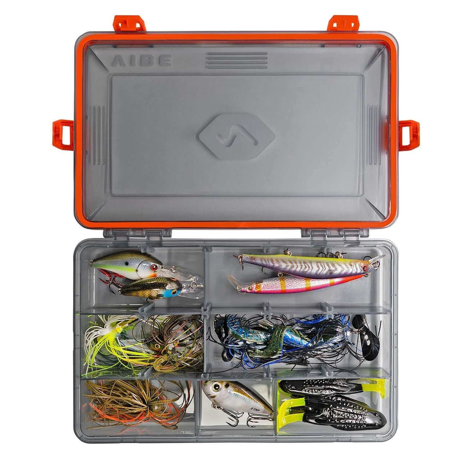 Vibe Waterproof 4 Clasp Tackle Tray (2 pk) - Image 2