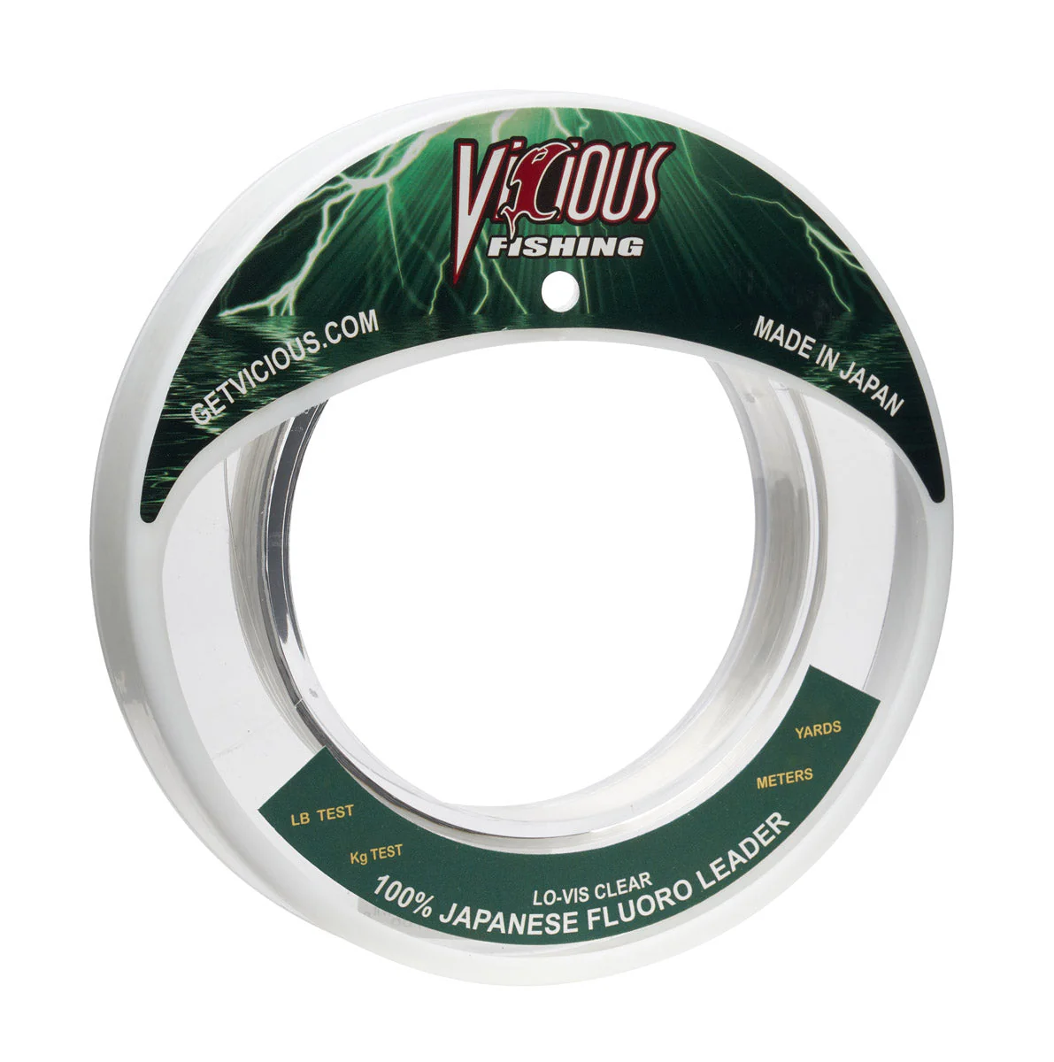 Vicious 100% Japanese Fluorocarbon Leader - 25 Lb Test - Image 4