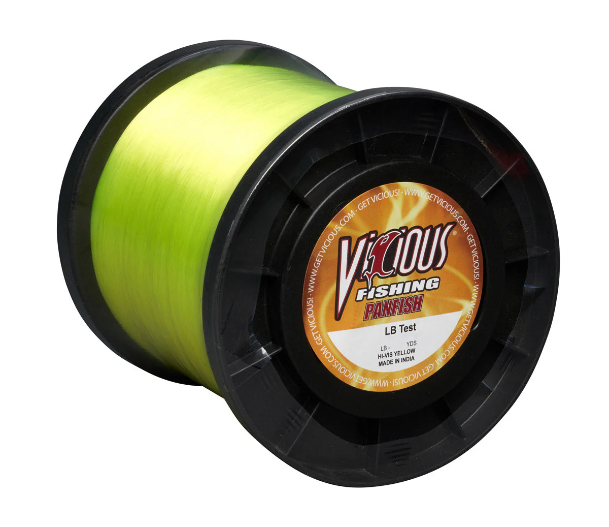 Vicious Panfish Hi-Vis Yellow Mono - 10 Lb Test - Image 5