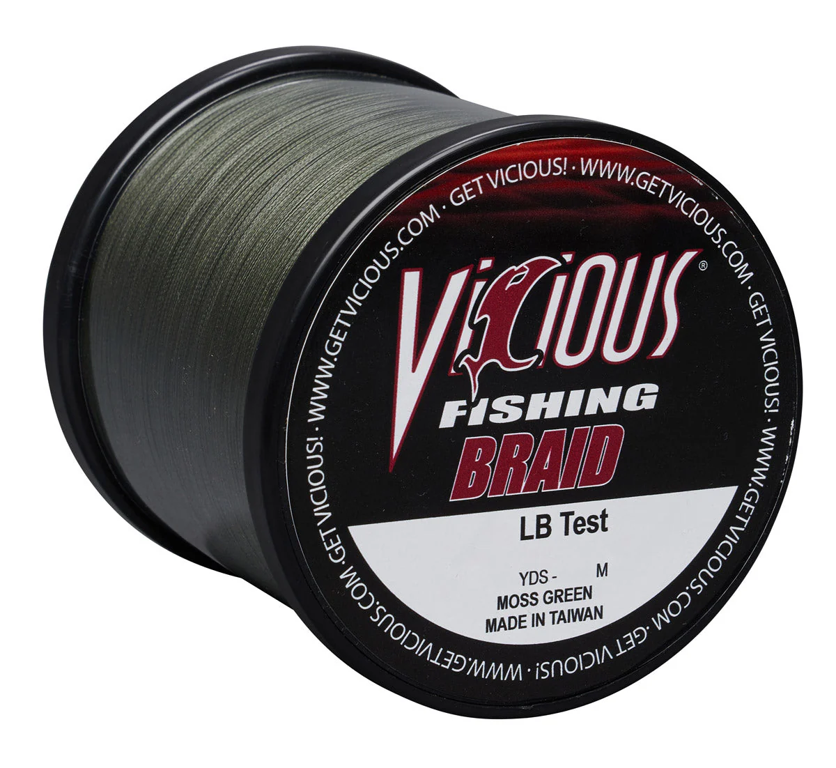 Vicious Standard Green Braid - 50 Lb Test - Image 3