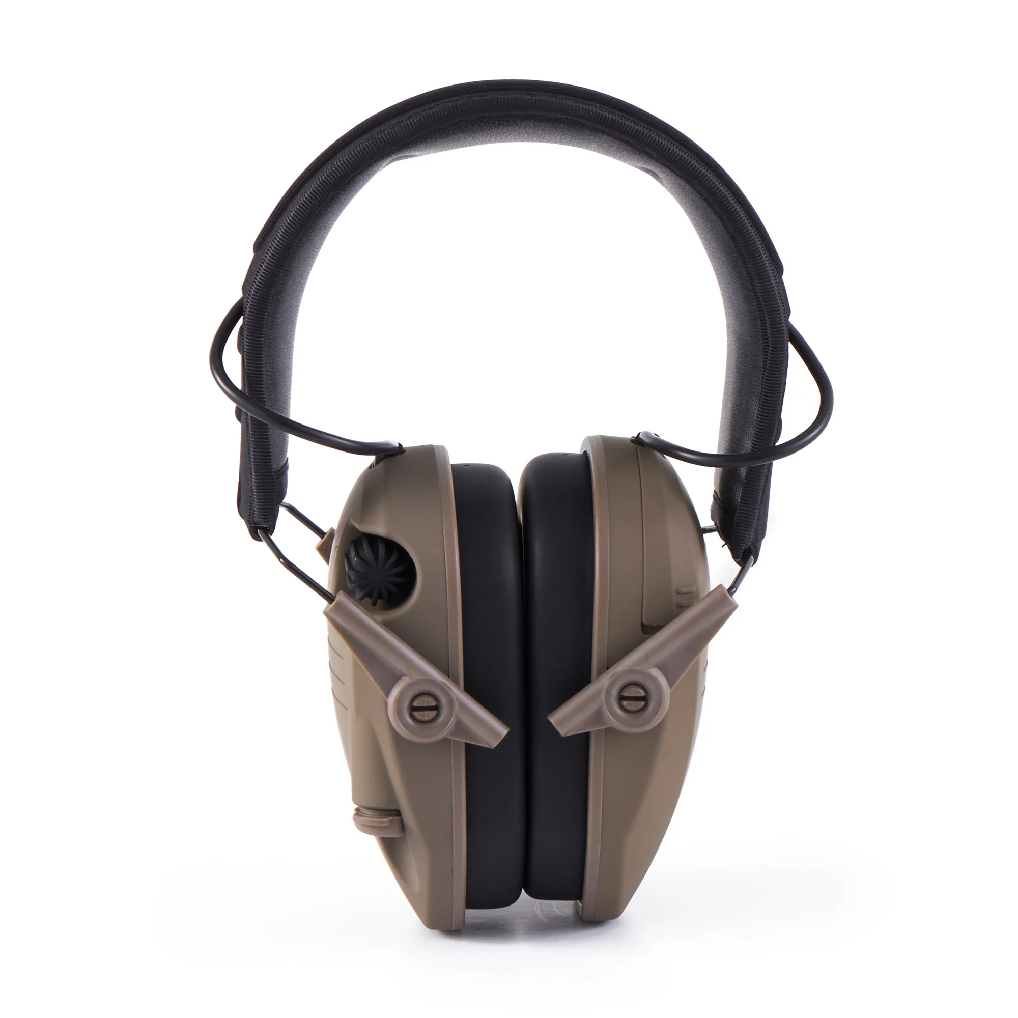 Walkers Razor Slim Protection Electronic Shooting Ear Muffs, Dark Earth (2 Pack) - Image 4
