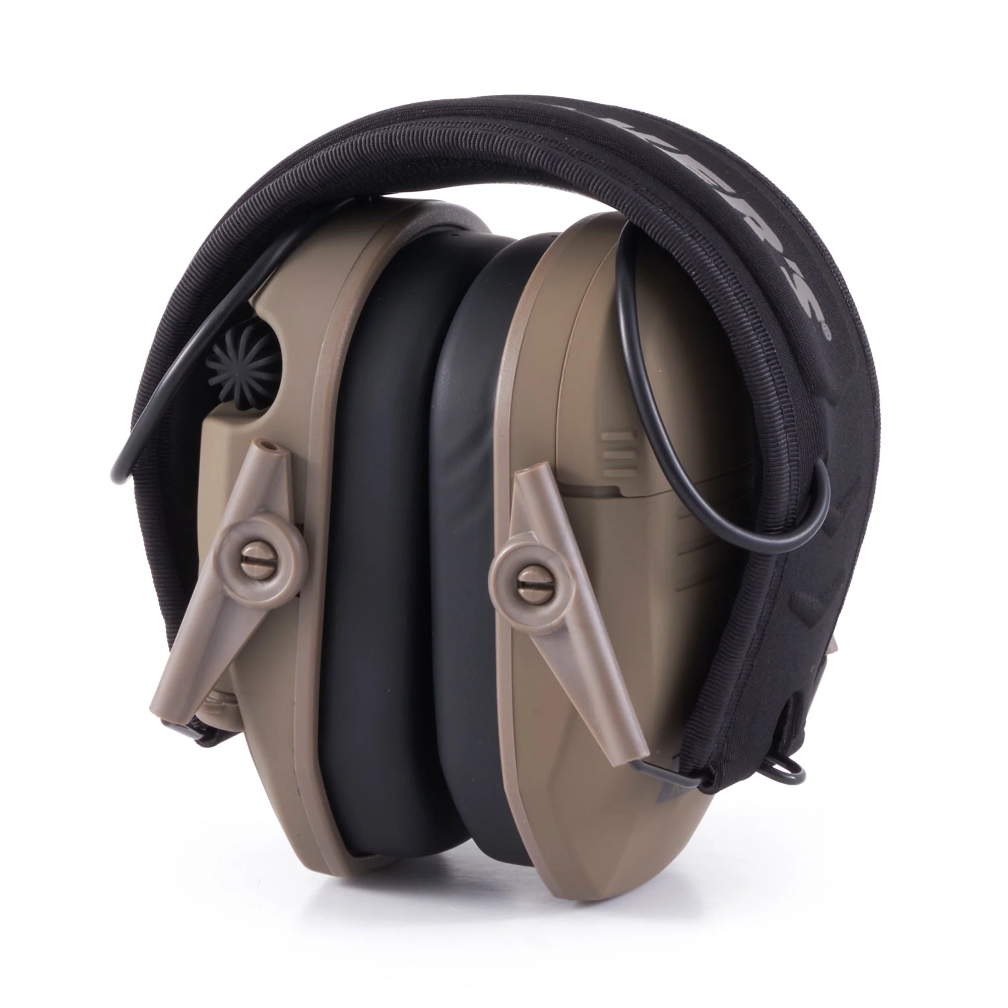 Walker's Razor Slim Shooter Electronic Folding Hearing Protection Earmuff, Earth - Image 6