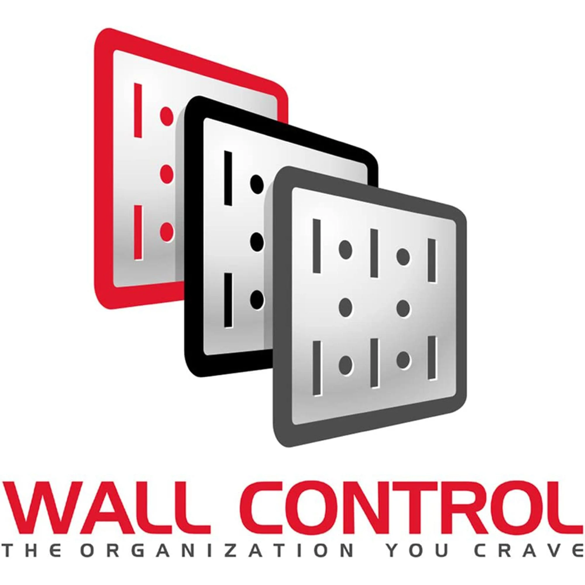Wall Control 32" x 16" Horizontal Pegboard Garage Tool Organizer, Gray (3 Pack) - Image 9