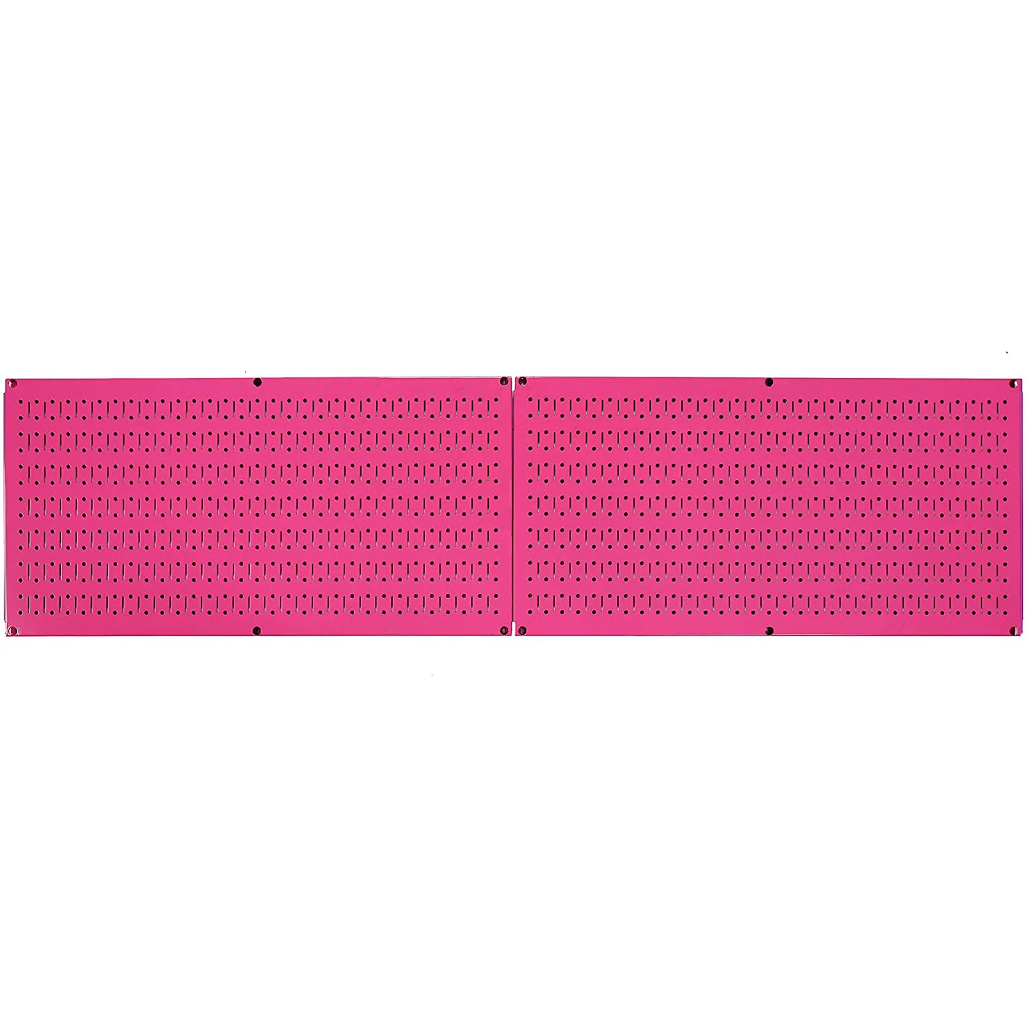 Wall Control 32" x 16" Horizontal Pegboard Garage Tool Organizer, Pink (2 Pack) - Image 2