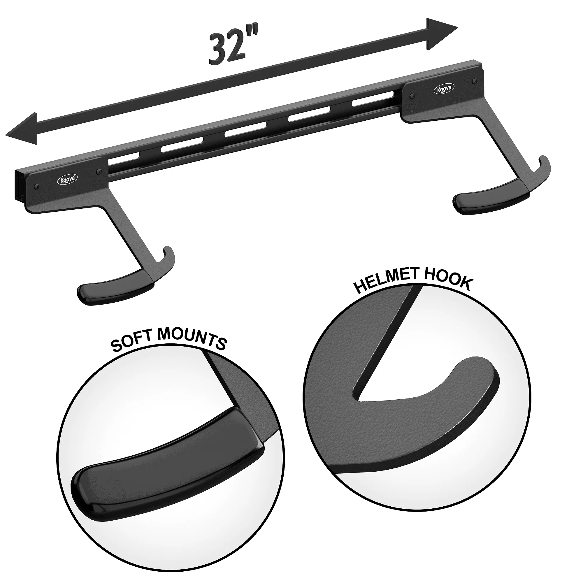 Wall Rack for 2 Jumbo Bikes - Image 5