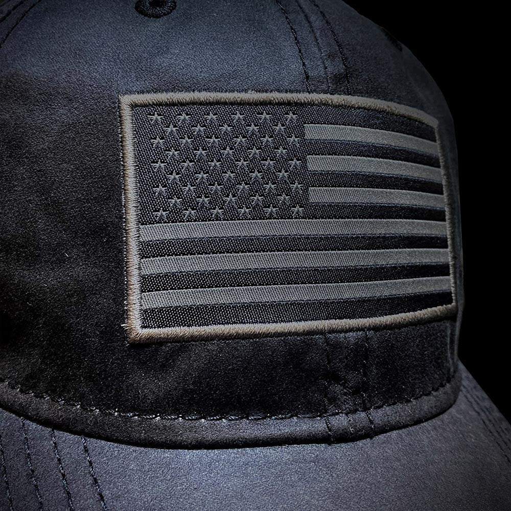 Waxed Cloth American Flag Dad Cap - Image 6