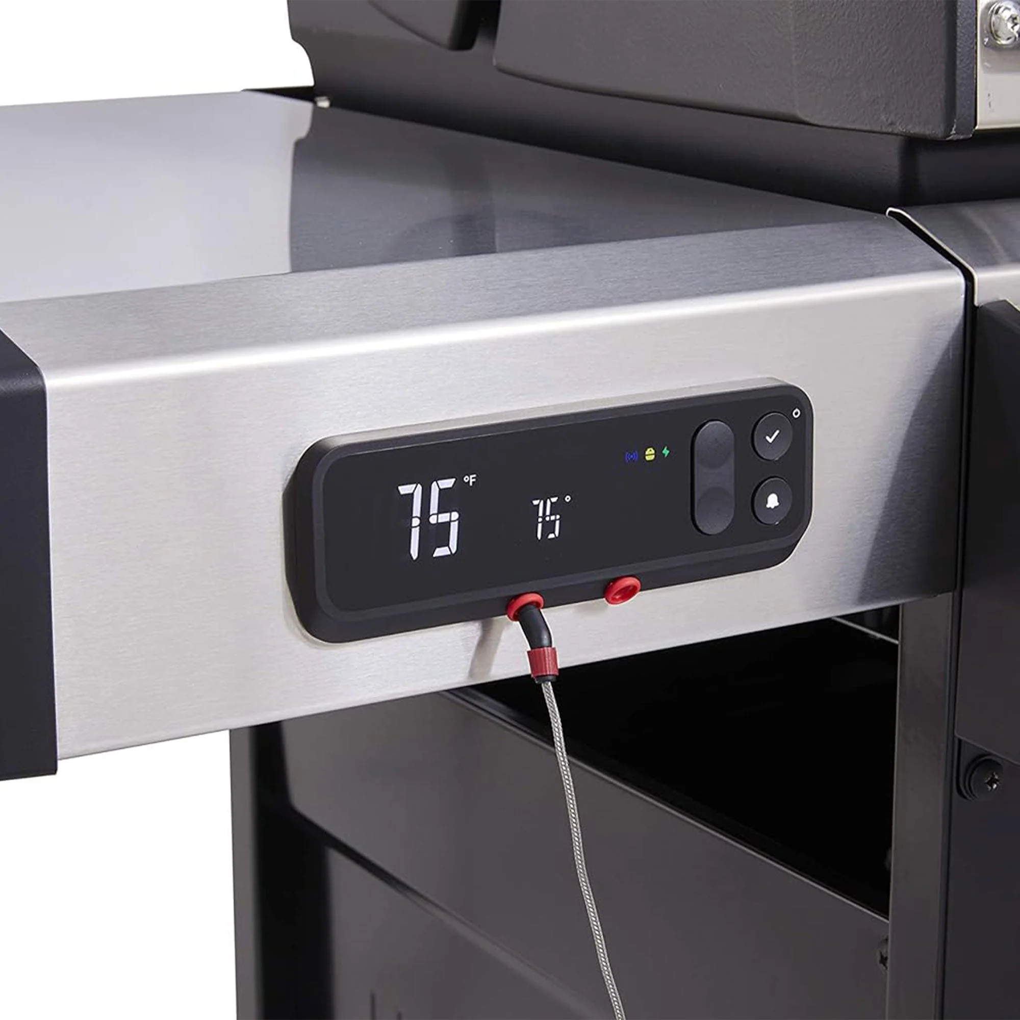 Weber Genesis EX-335 Outdoor Stainless Steel 3 Burner Natural Gas Grill, Black - Image 9