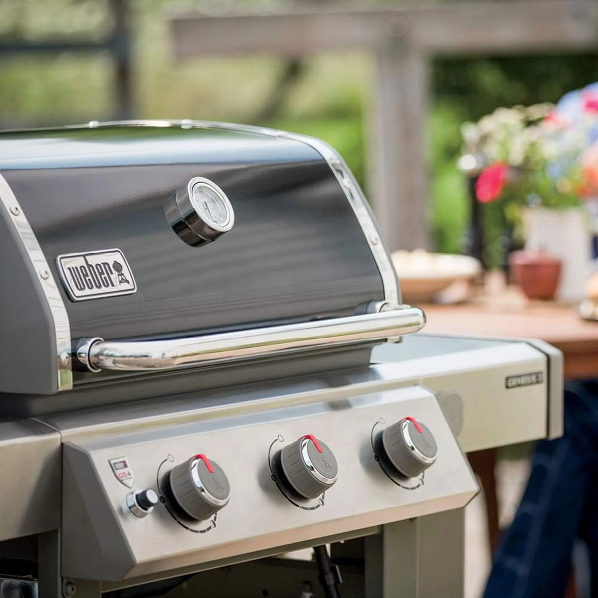 Weber Genesis II E-310 Outdoor Stainless Steel 3 Burner Liquid Propane Gas Grill - Image 6