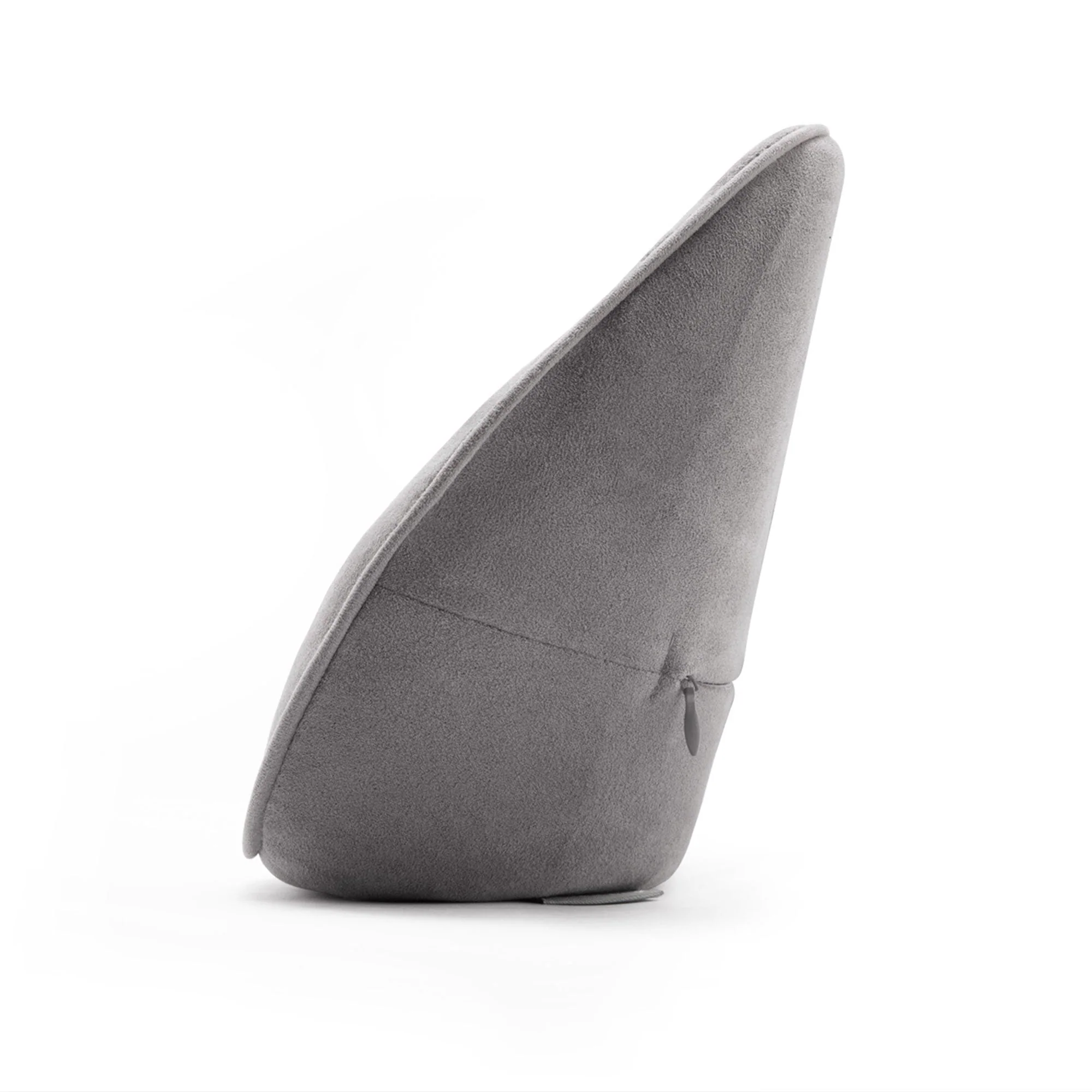 WENNEBIRD Model B Lumbar Memory Foam Support Pillow to Improve Posture, Grey - Image 4