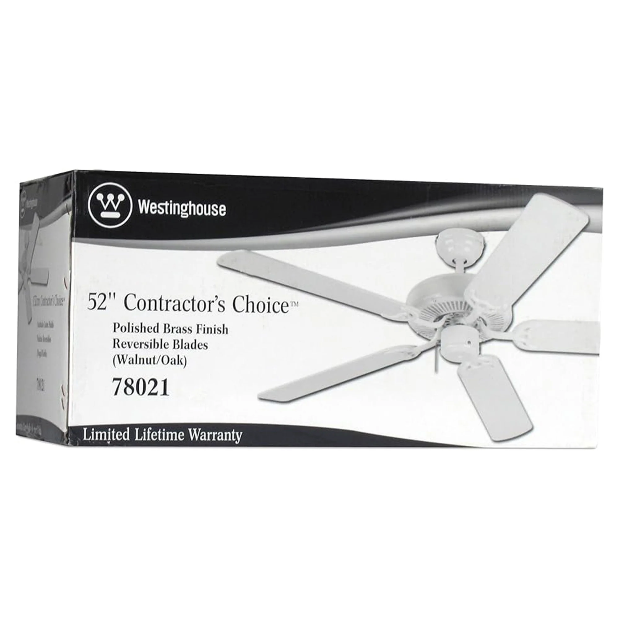 Westinghouse Contractor's Choice 52" Indoor Quiet Motor Flush Mount Ceiling Fan - Image 6