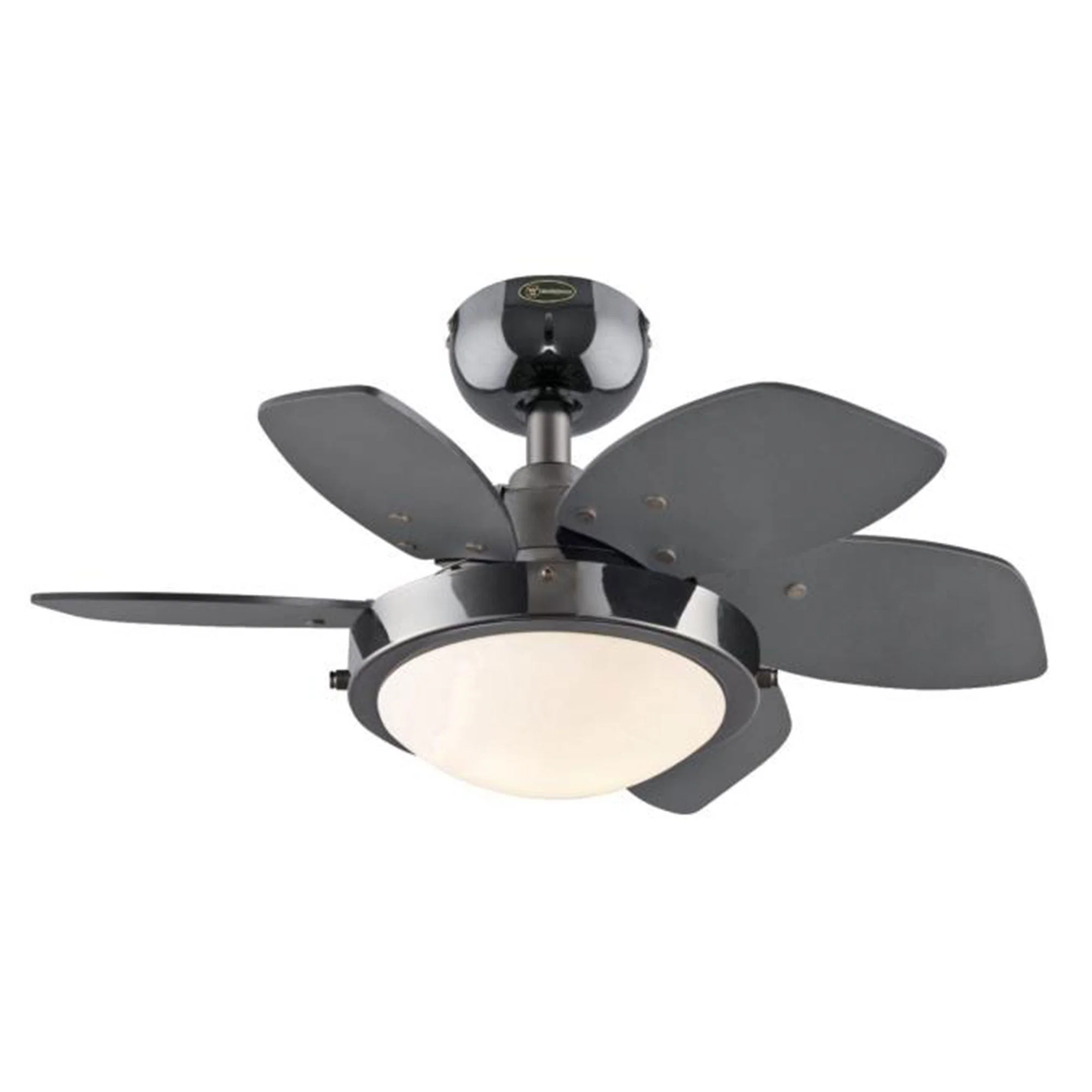 Westinghouse Quince 24" Reversible Ceiling Fan with LED Light, Black/Graphite - Image 5