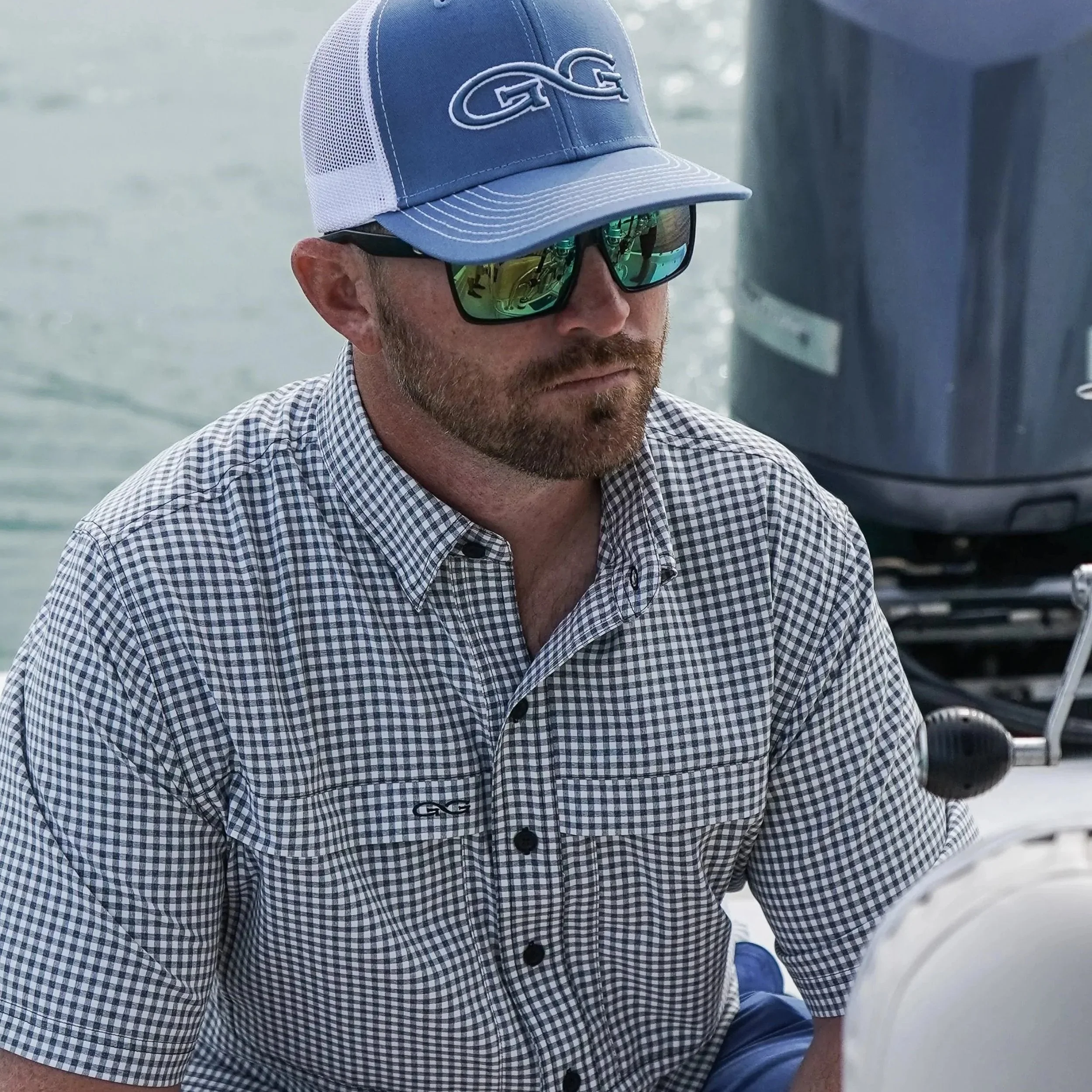 White TekCheck Shirt - Image 2