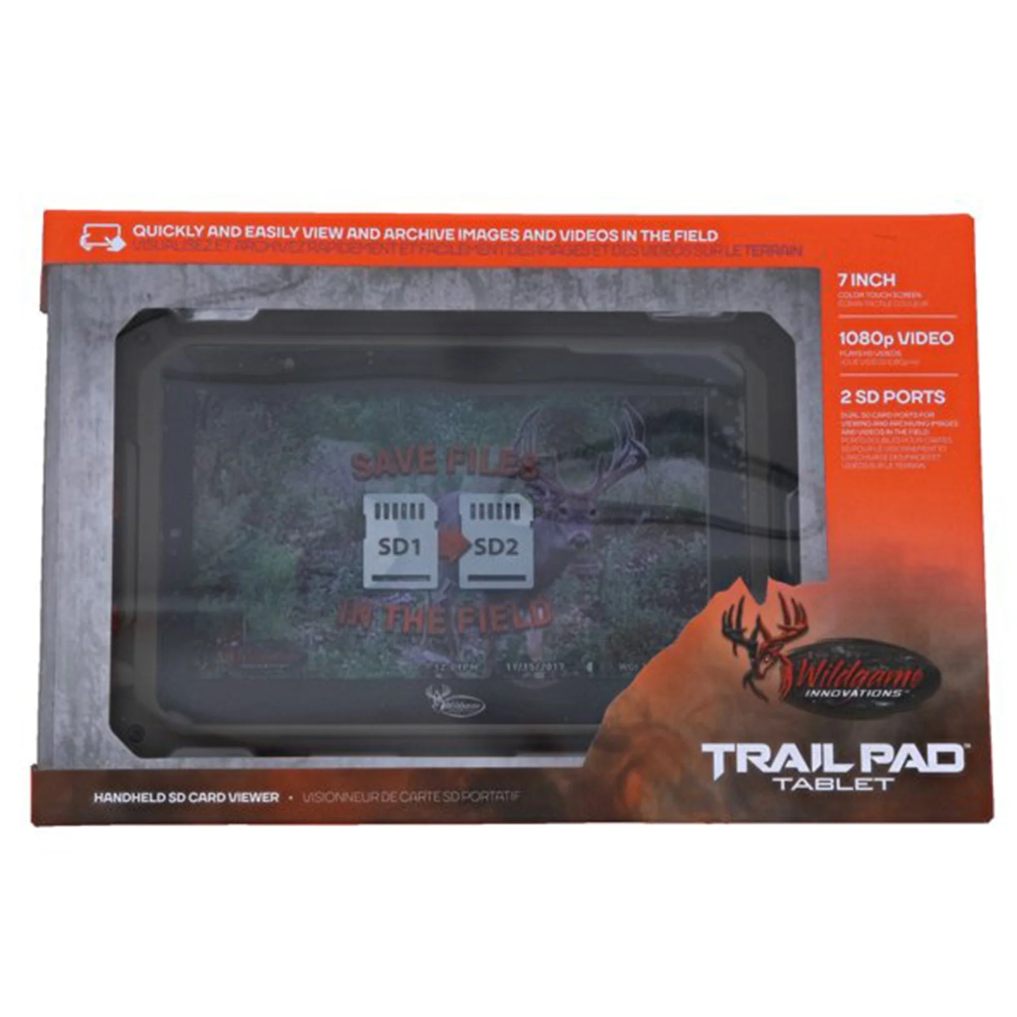 Wildgame Innovations VU70 Trail Pad Hunting Tablet with Dual SD Card, Dark Green - Image 8